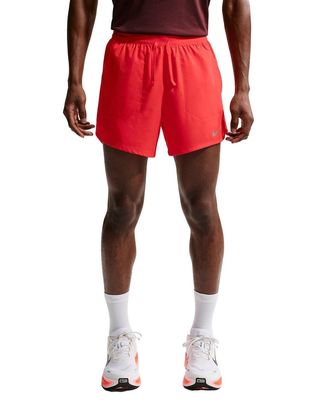Nike Men's Stride Dri-FIT 5" 2-in-1 Running Shorts - RED Thumbnail View 1