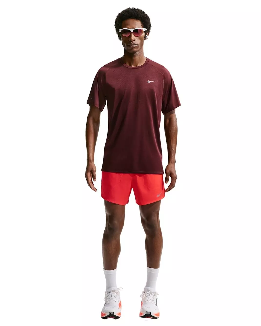 Nike Men's Stride Dri-FIT 5" 2-in-1 Running Shorts - RED
