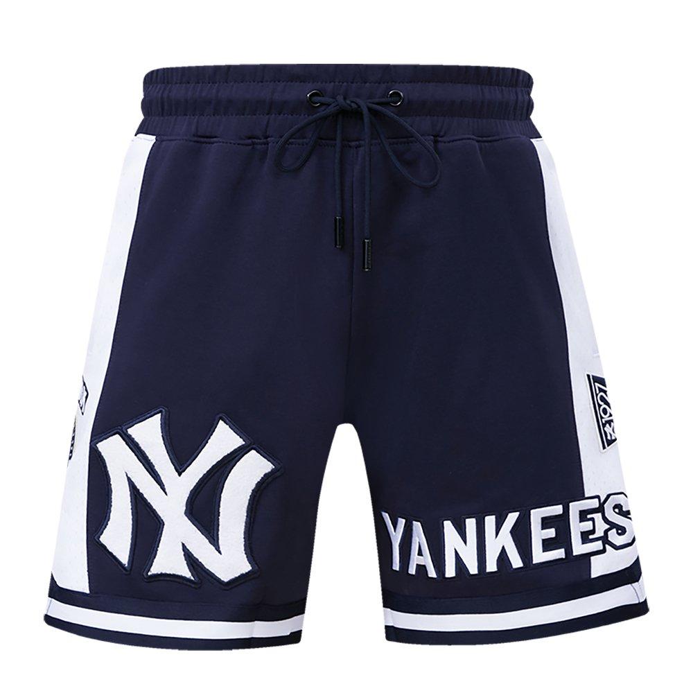 Pro Standard Men's MLB New York Yankees Retro Classic Double-Knit 2.0 Shorts - Navy - NAVY Thumbnail View 1