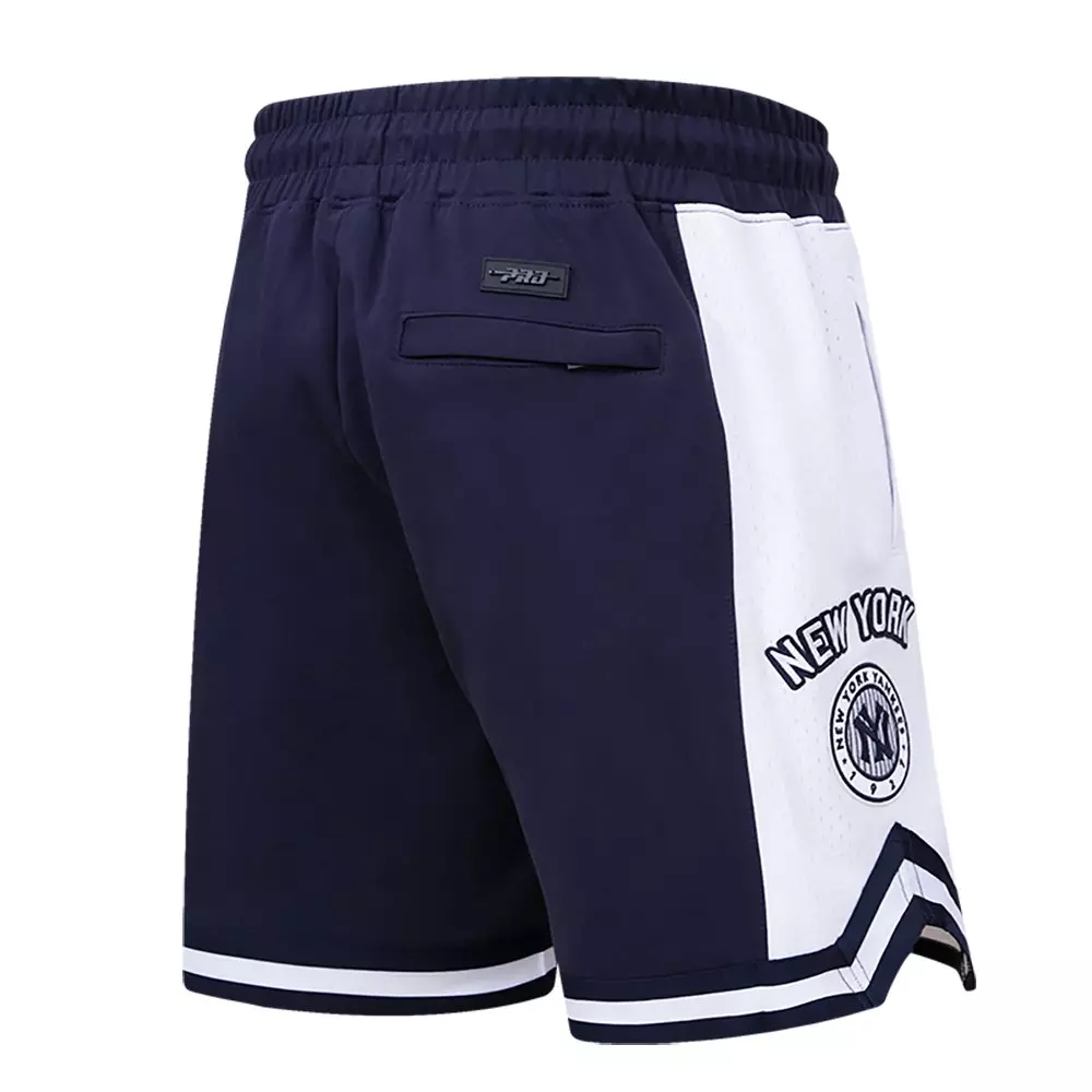 Pro Standard Men's MLB New York Yankees Retro Classic Double-Knit 2.0 Shorts -Navy - NAVY
