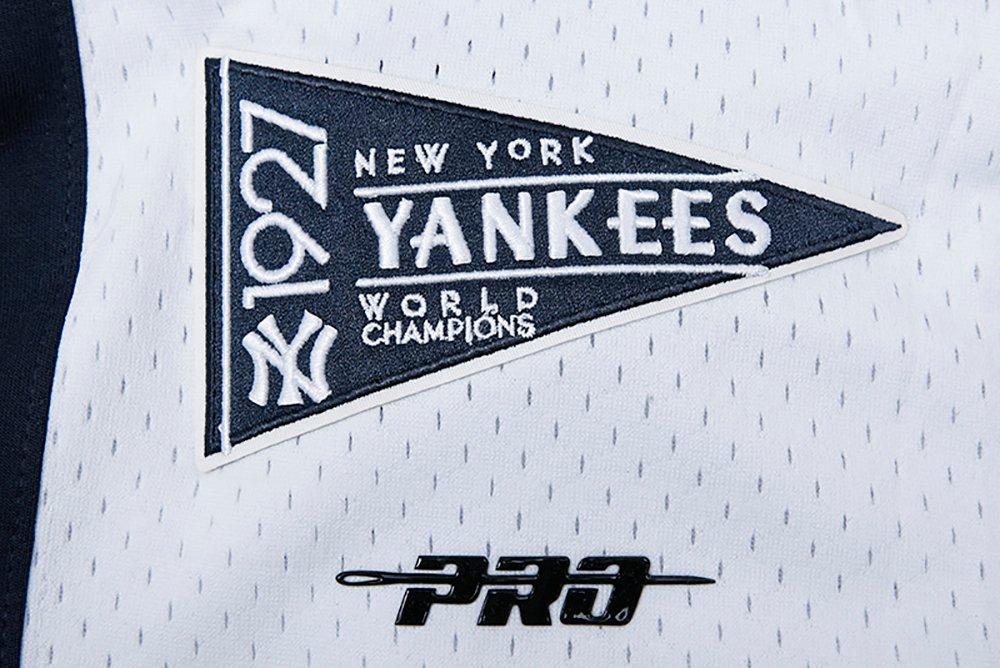Pro Standard Men's MLB New York Yankees Retro Classic Double-Knit 2.0 Shorts -Navy - NAVY Thumbnail View 8