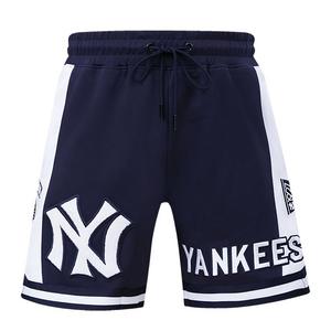 Pro Standard Men's MLB New York Yankees Retro Classic Double-Knit 2.0 Shorts -Navy