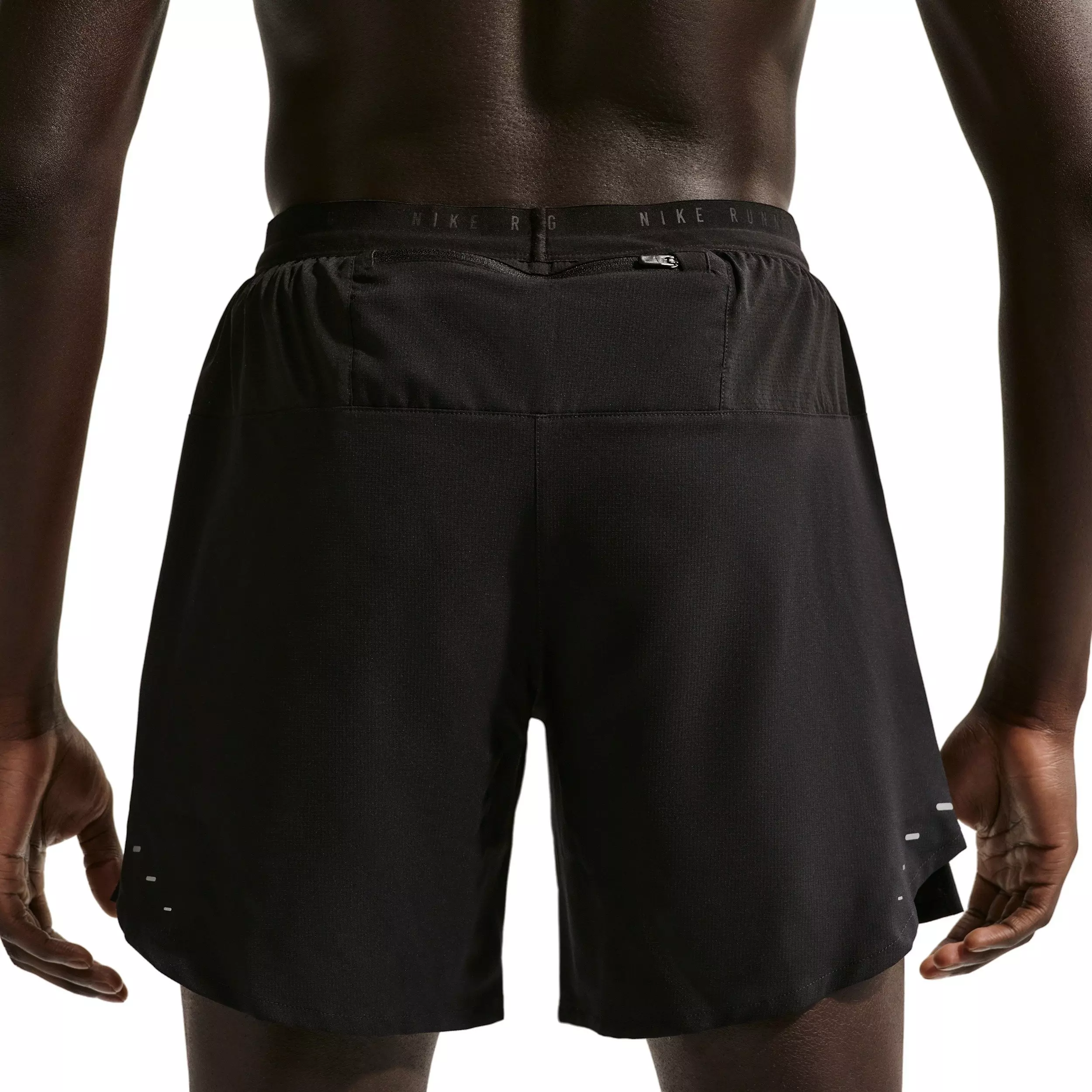 Nike Men's Stride Dri-FIT 7" 2-in-1 Running Shorts - BLACK