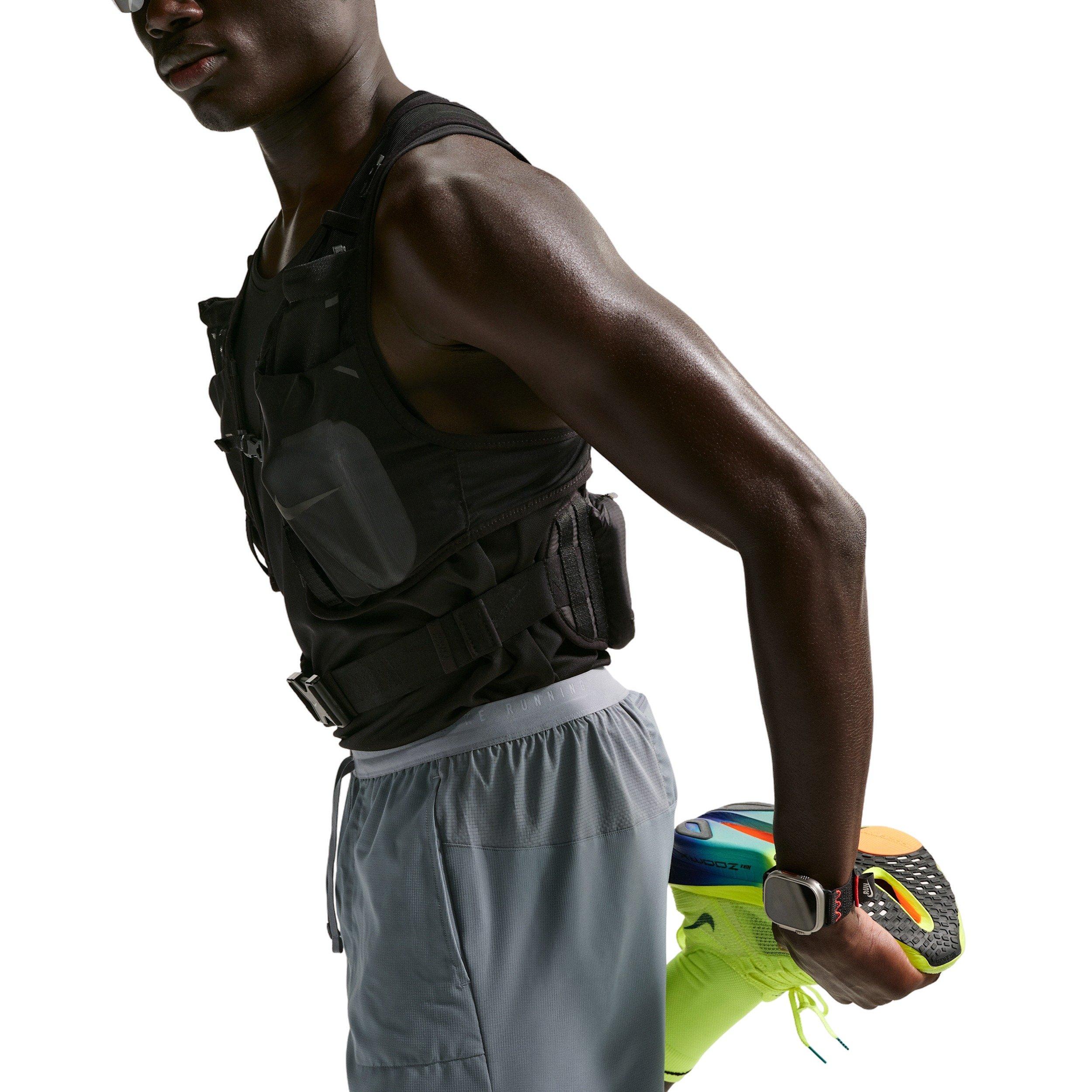 Nike Men's Stride Dri-FIT 7" 2-in-1 Running Shorts - GREY Thumbnail View 3