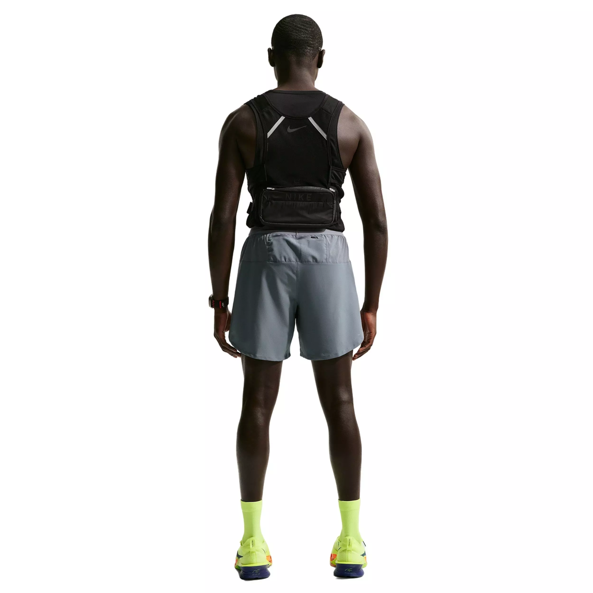 Nike Men's Stride Dri-FIT 7" 2-in-1 Running Shorts - GREY