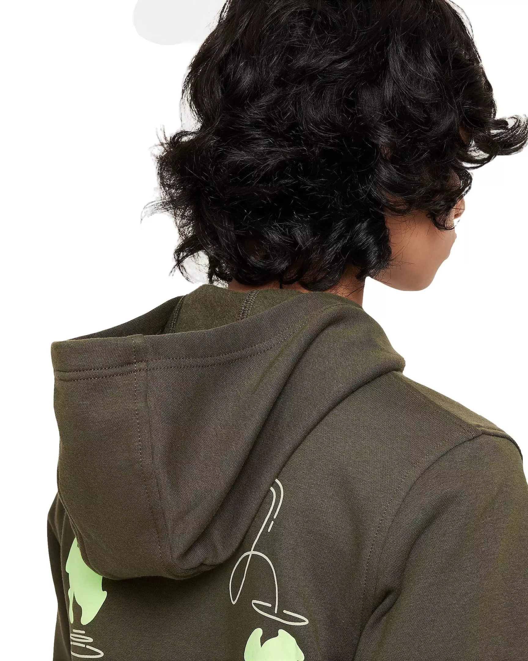 Nike Big Kids' Sportswear Club+ Pullover Hoodie - Green - GREEN