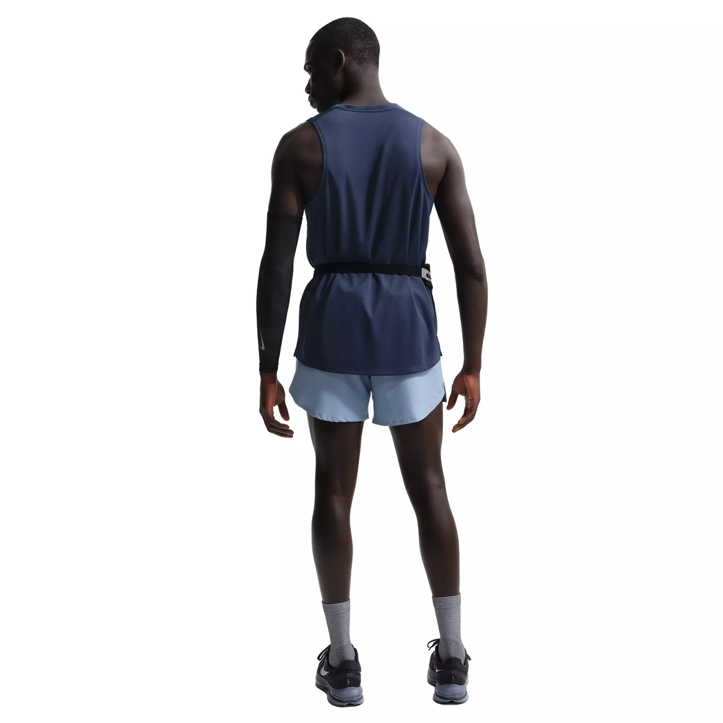 Nike Men's Stride Dri-FIT 5" Brief-Lined Running Shorts - BLUE