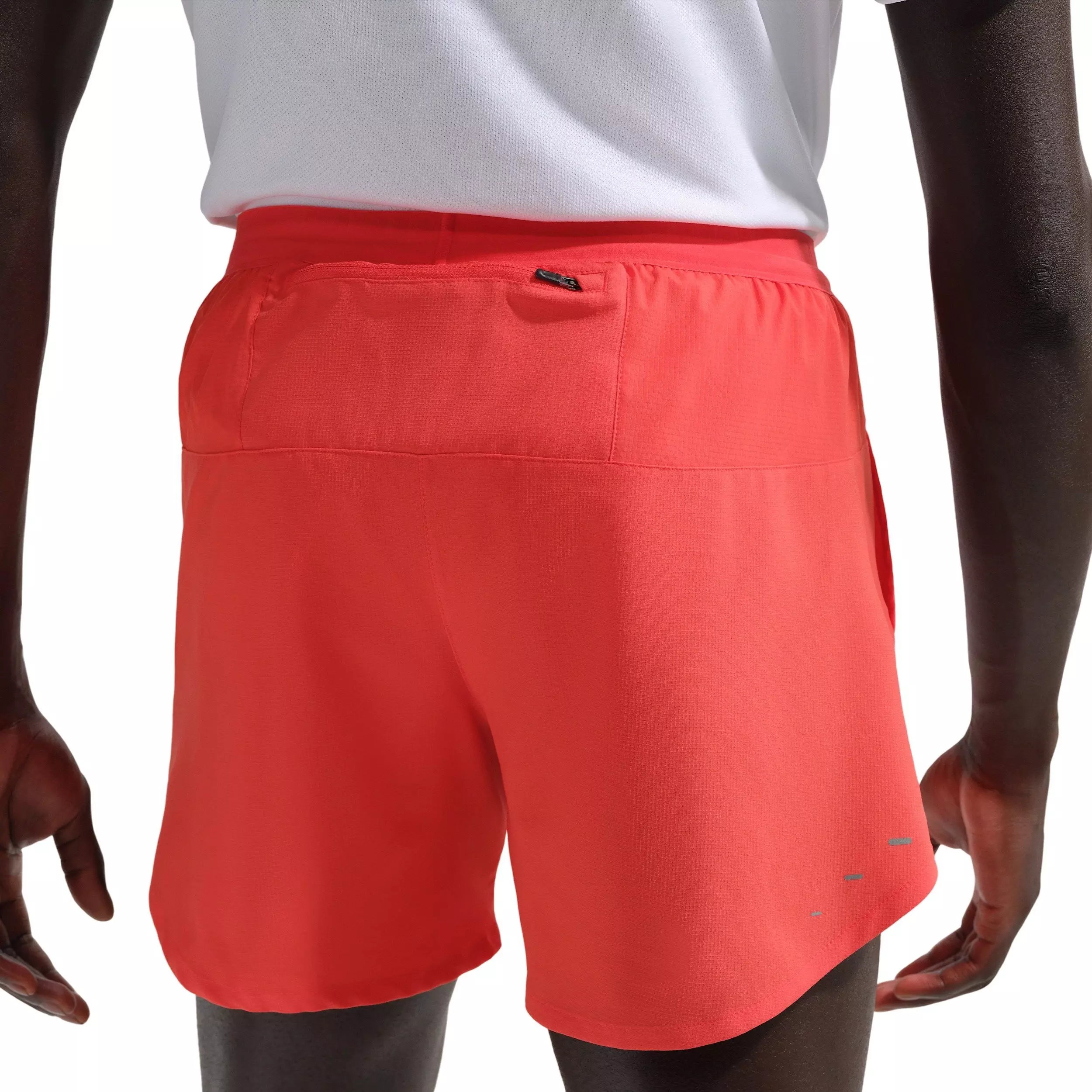 Nike Men's Stride Dri-FIT 5" Brief-Lined Running Shorts - RED