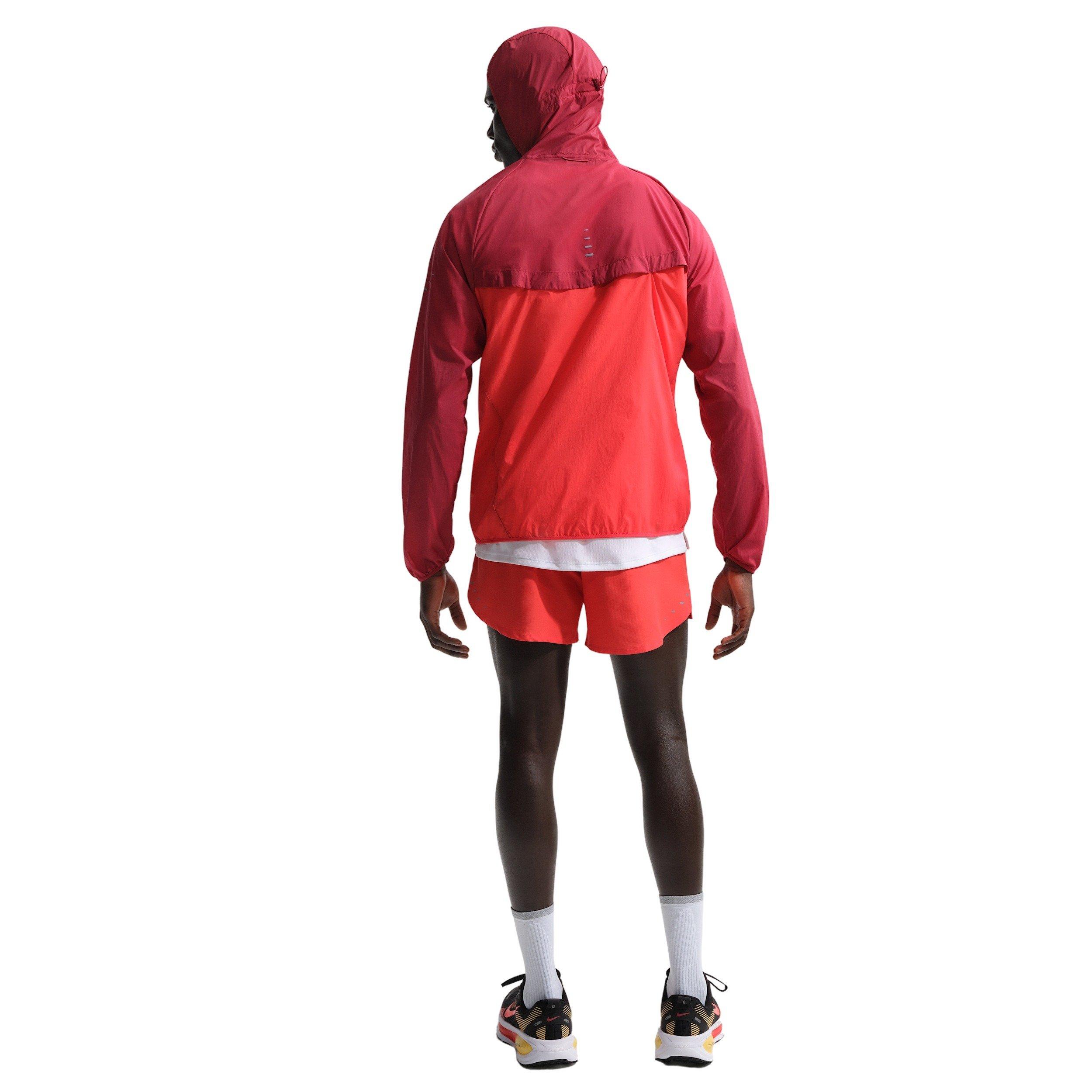 Nike Men's Stride Dri-FIT 5" Brief-Lined Running Shorts - RED Thumbnail View 5