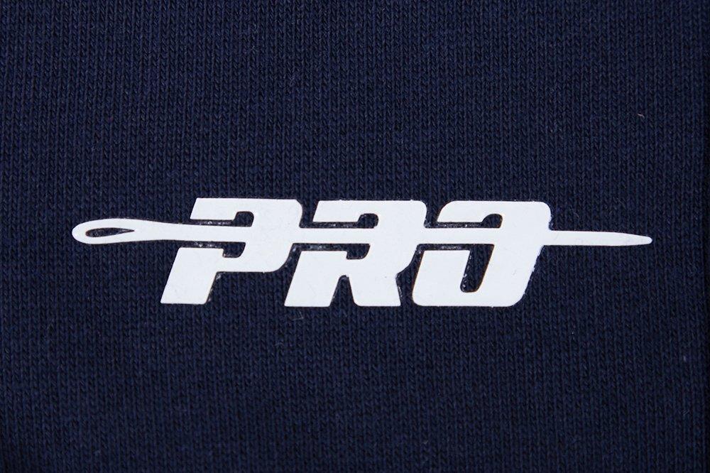 Pro Standard Men's MLB New York Yankees Retro Classic Fleece Sweatpants - Navy - NAVY Thumbnail View 6