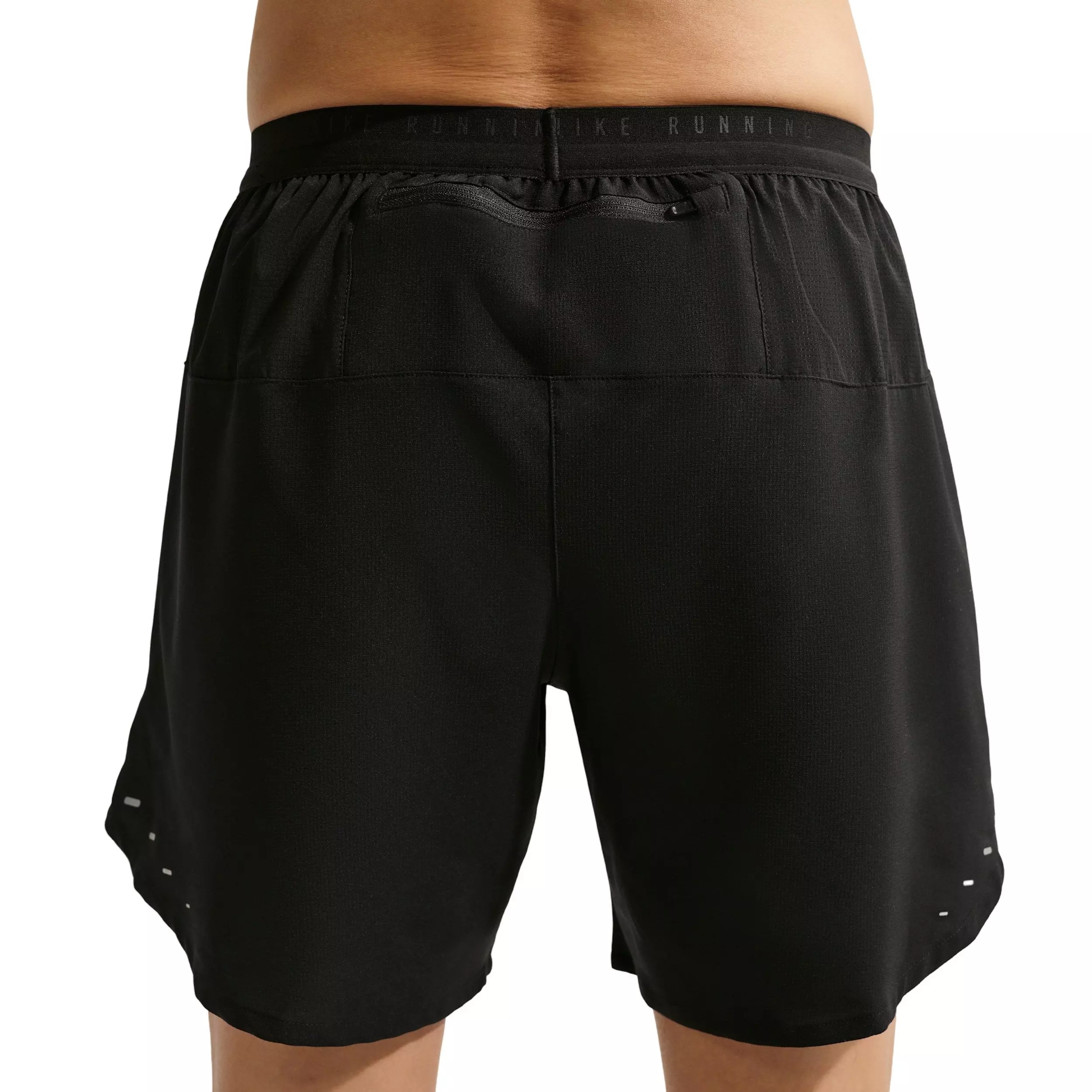 Nike Men's Stride Dri-FIT 7" brief-Lined Running Shorts - BLACK
