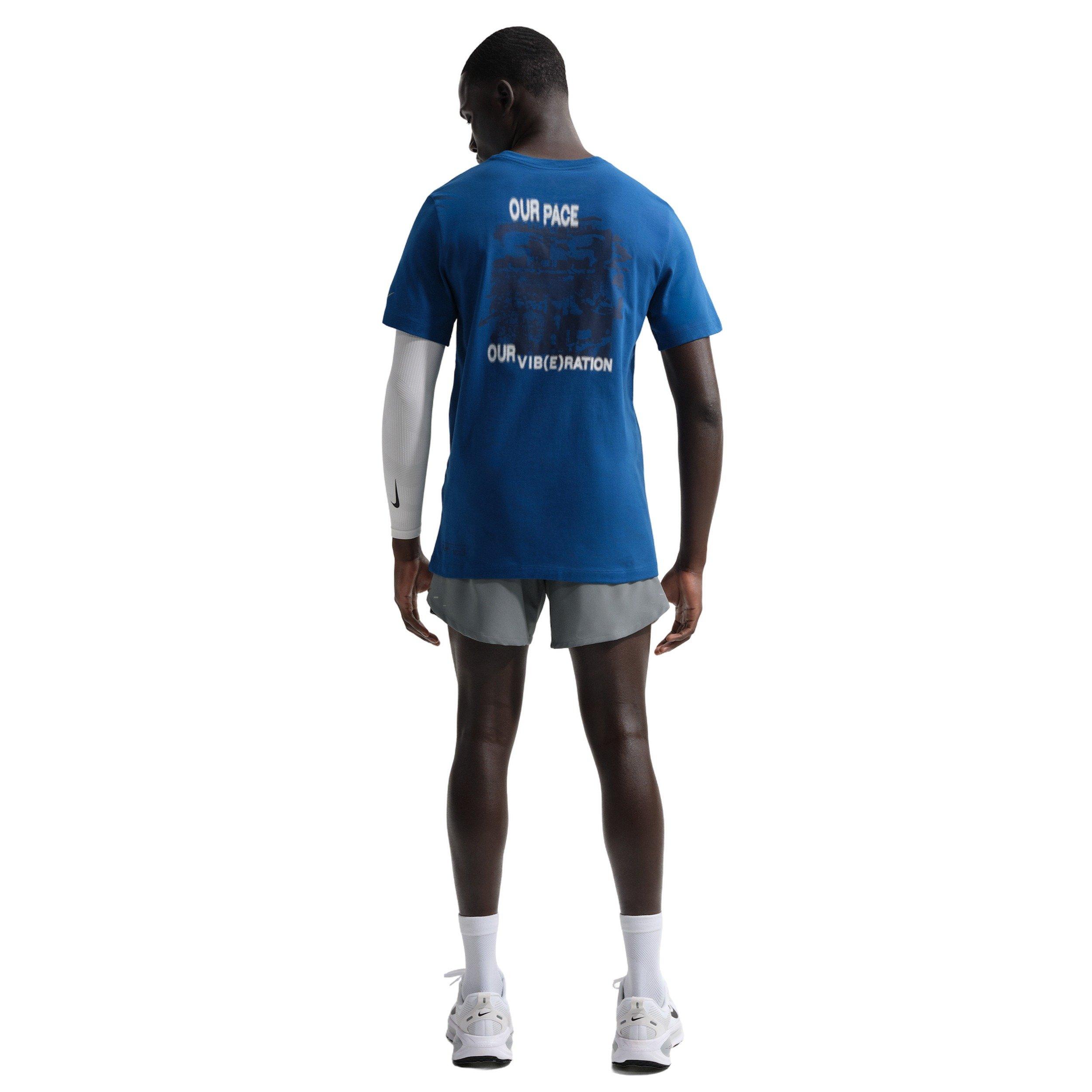 Nike Men's Stride Dri-FIT 7" Brief-Lined Running Shorts - Black - GREY Thumbnail View 4