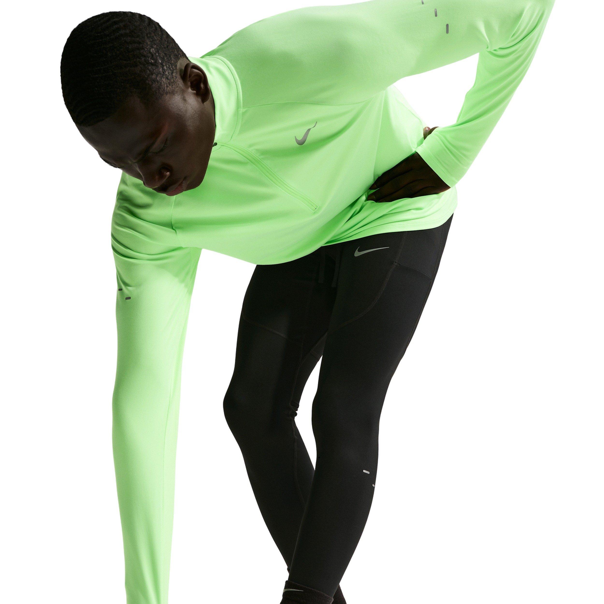 Nike Men's Stride Dri-FIT Running Leggings - Black - BLACK Thumbnail View 4