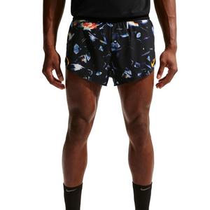 Nike Men's AeroSwift Dri-FIT 2" AOP Shorts -Black