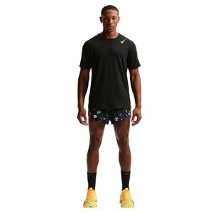 Nike Men's AeroSwift Dri-FIT 2" AOP Shorts -Black