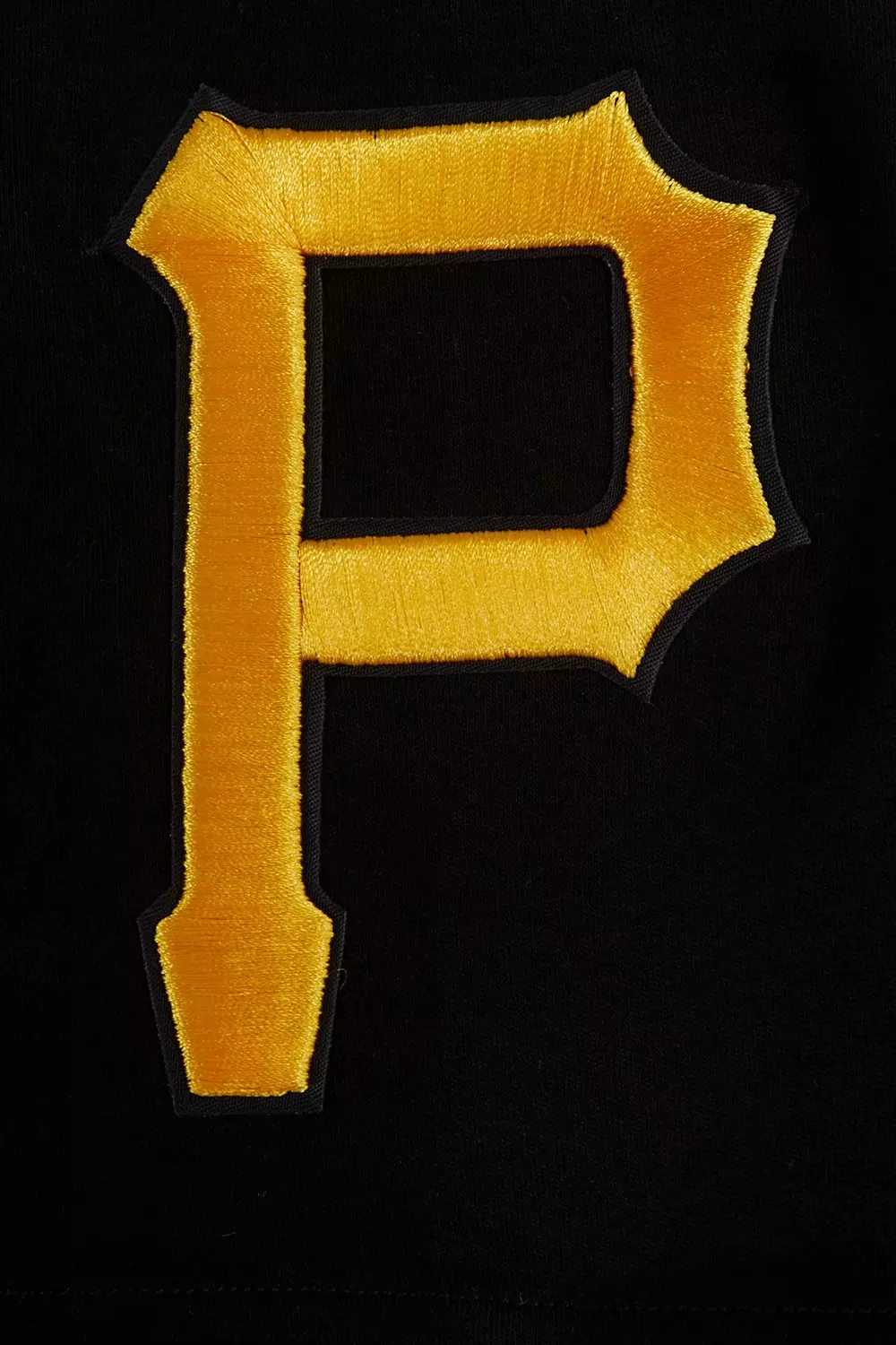 Pro Standard Men's MLB Pittsburgh Pirates Retro Classic Double Knit Tee -Black/Yellow - BLACK/YELLOW