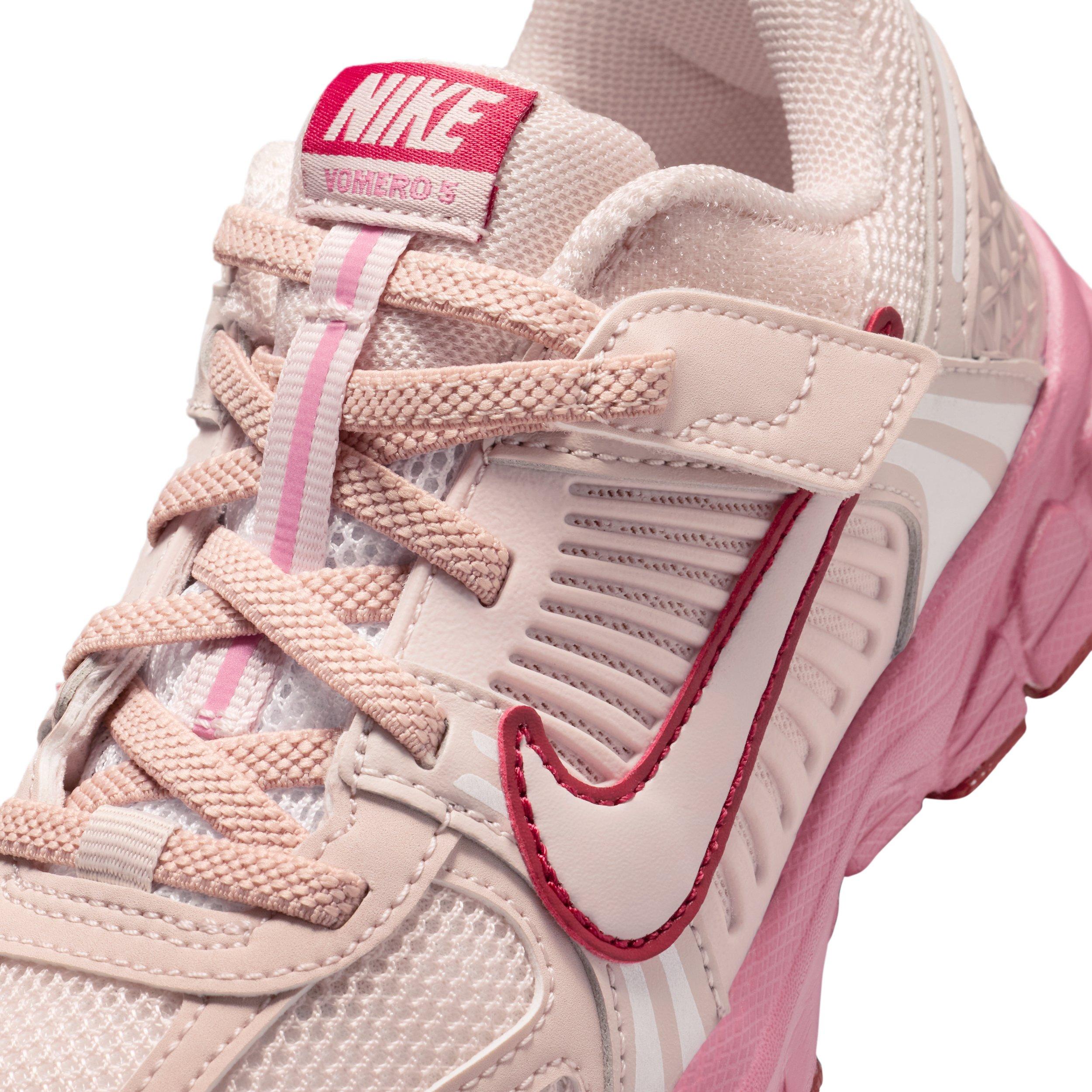 Nike Vomero 5 "Silt Red/Peony/Team Crimson/Silt Red" Preschool Girls' Shoe - RED/PEONY/CRIMSON/RED Thumbnail View 7