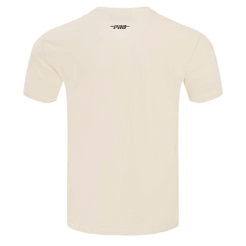 Pro Standard Men's MLB Pittsburgh Pirates Retro Classic Single Jersey Striped Tee -Eggshell/Black - EGGSHELL/BLACK Thumbnail View 2