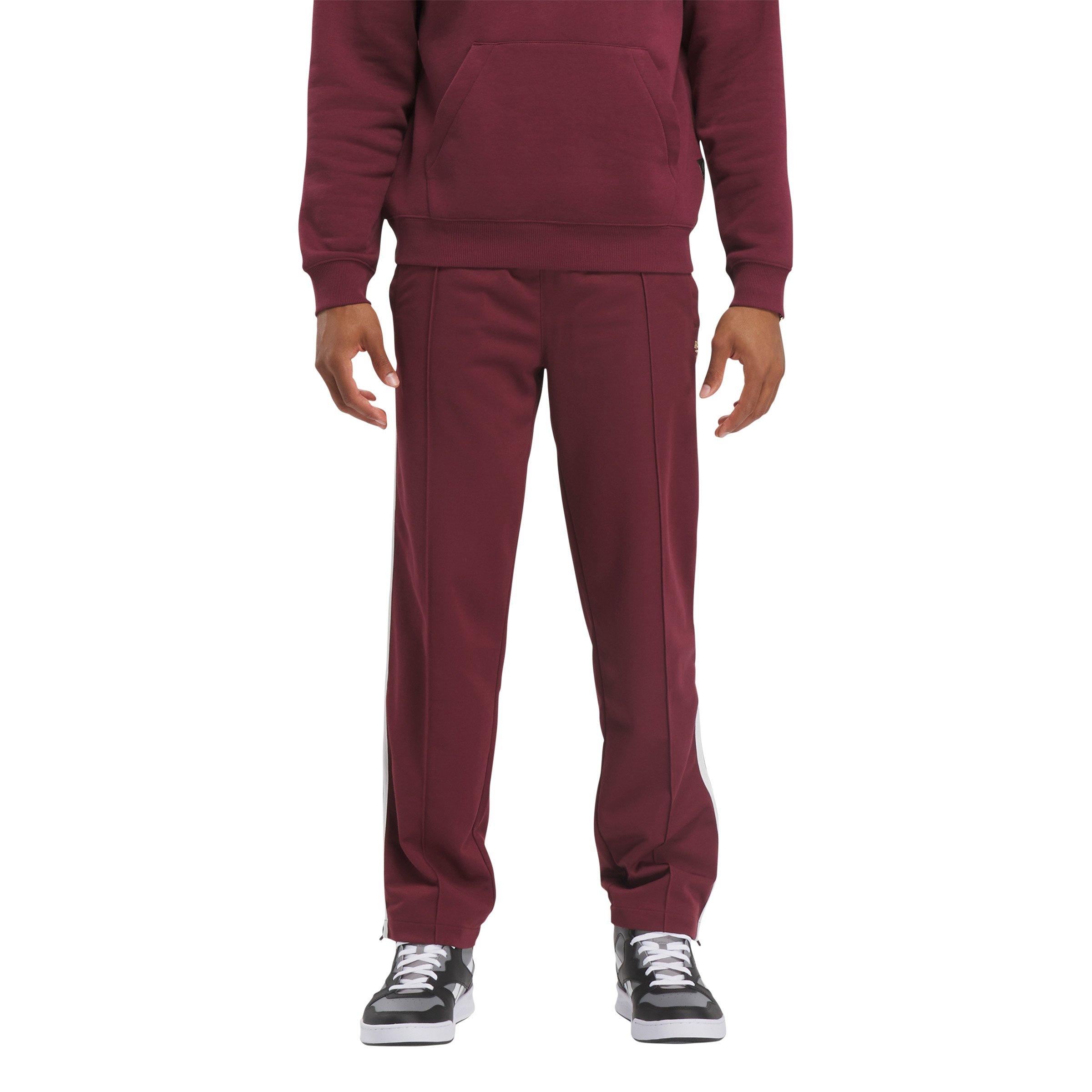 Reebok Men's Hip Hop Track Pants -Maroon - MAROON Thumbnail View 1
