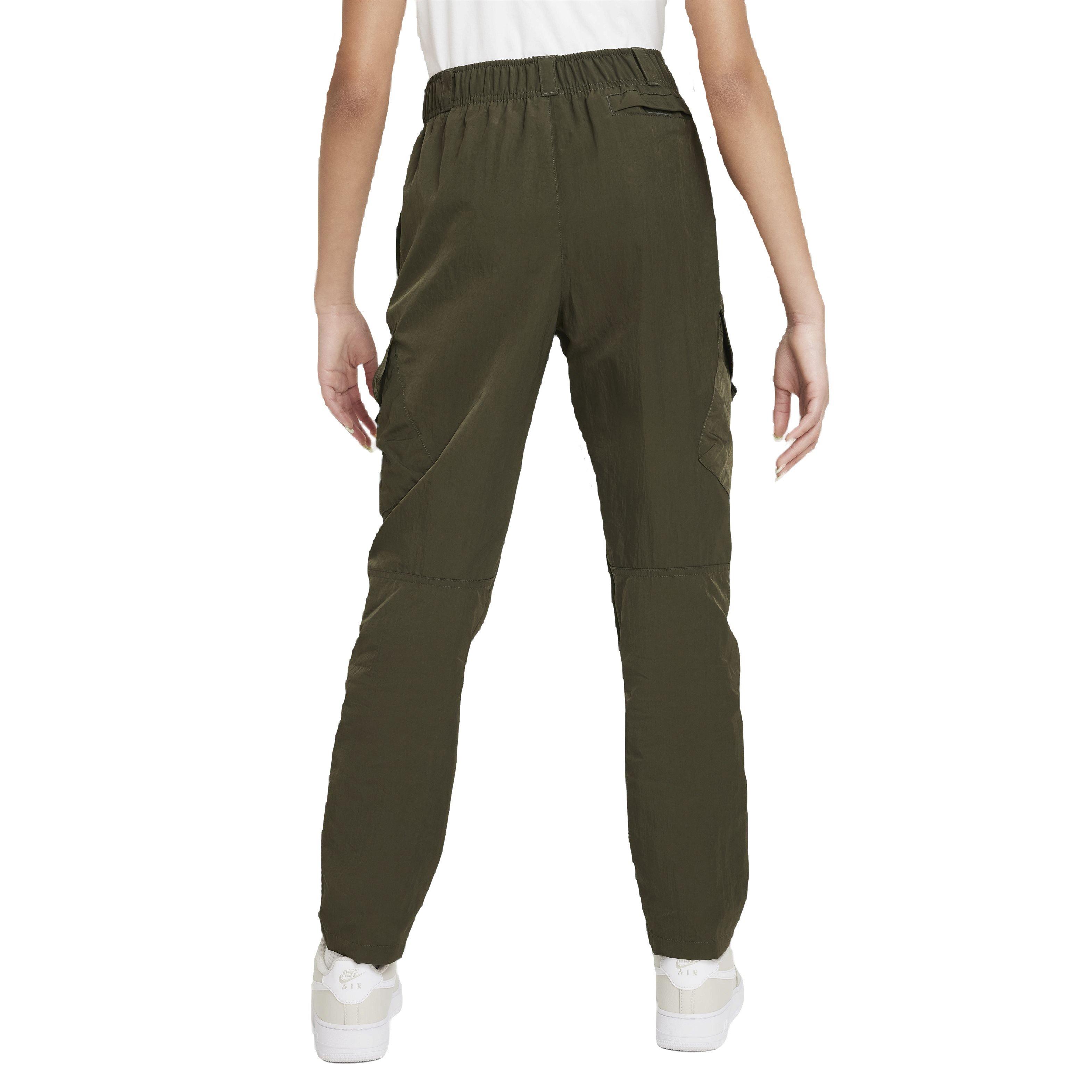 Nike Woven Big Kids' Green Cargo Pants