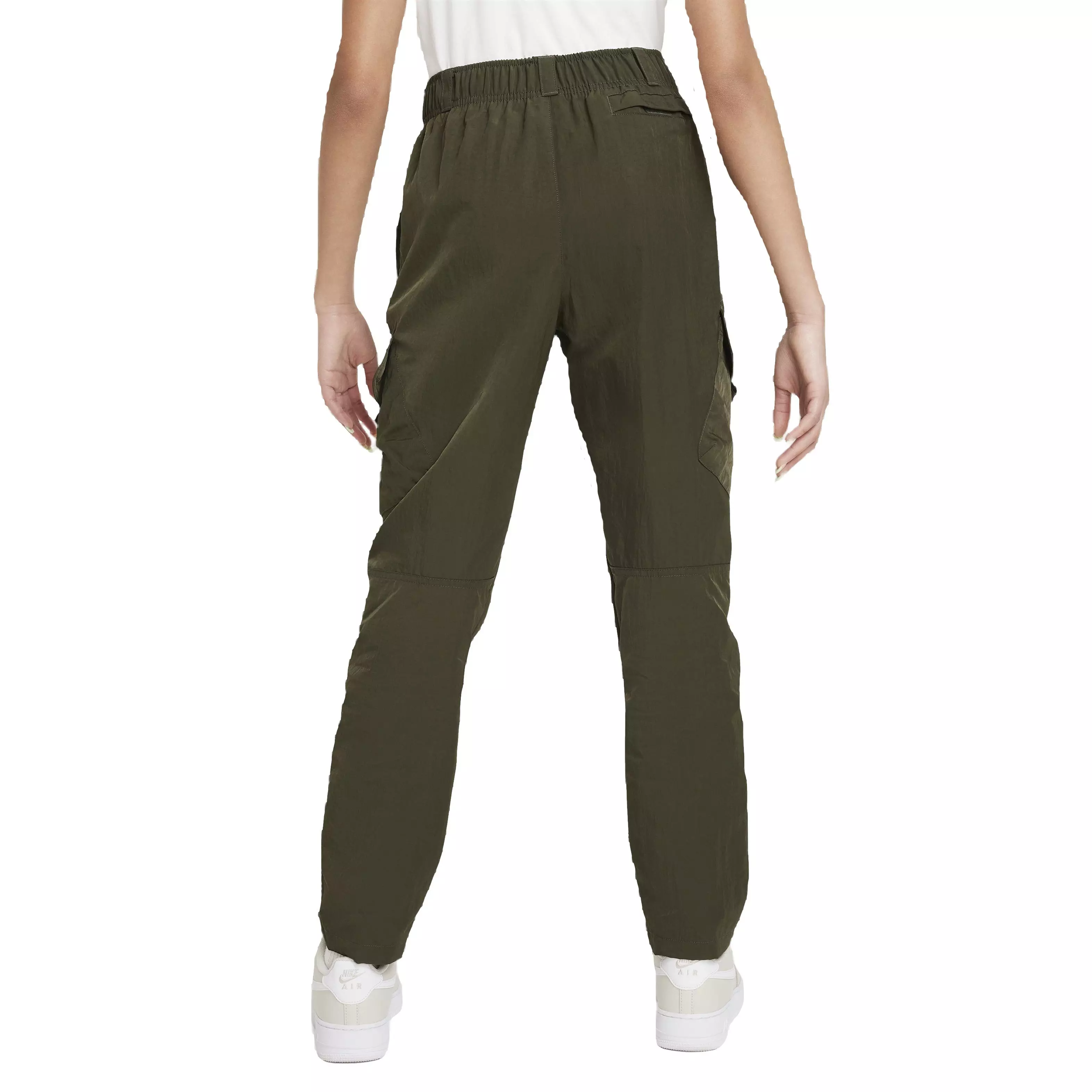 Nike Big Kids' Woven Cargo Pants - Green - GREEN