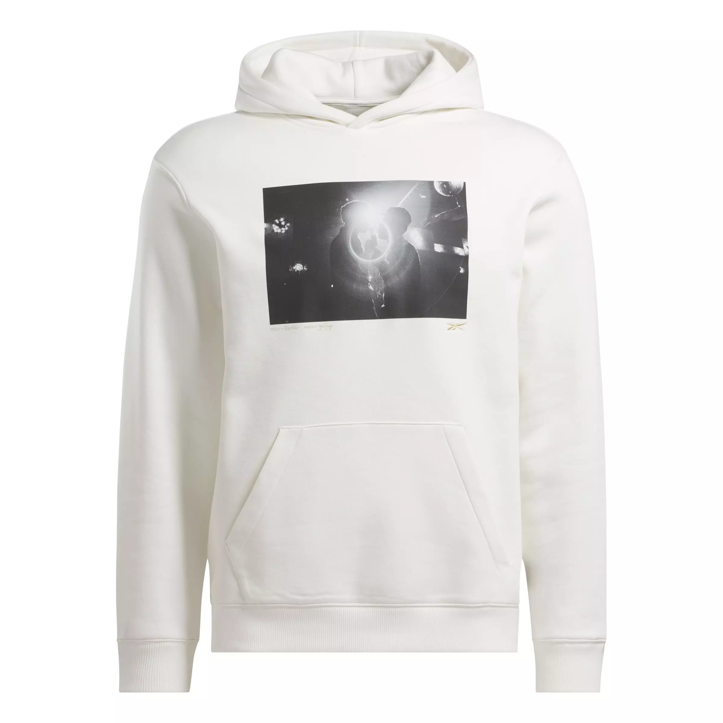 Reebok Men's Hip Hop Photo Hoodie -Chalk - CHALK
