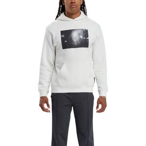 Reebok Men's Hip Hop Photo Hoodie -Chalk