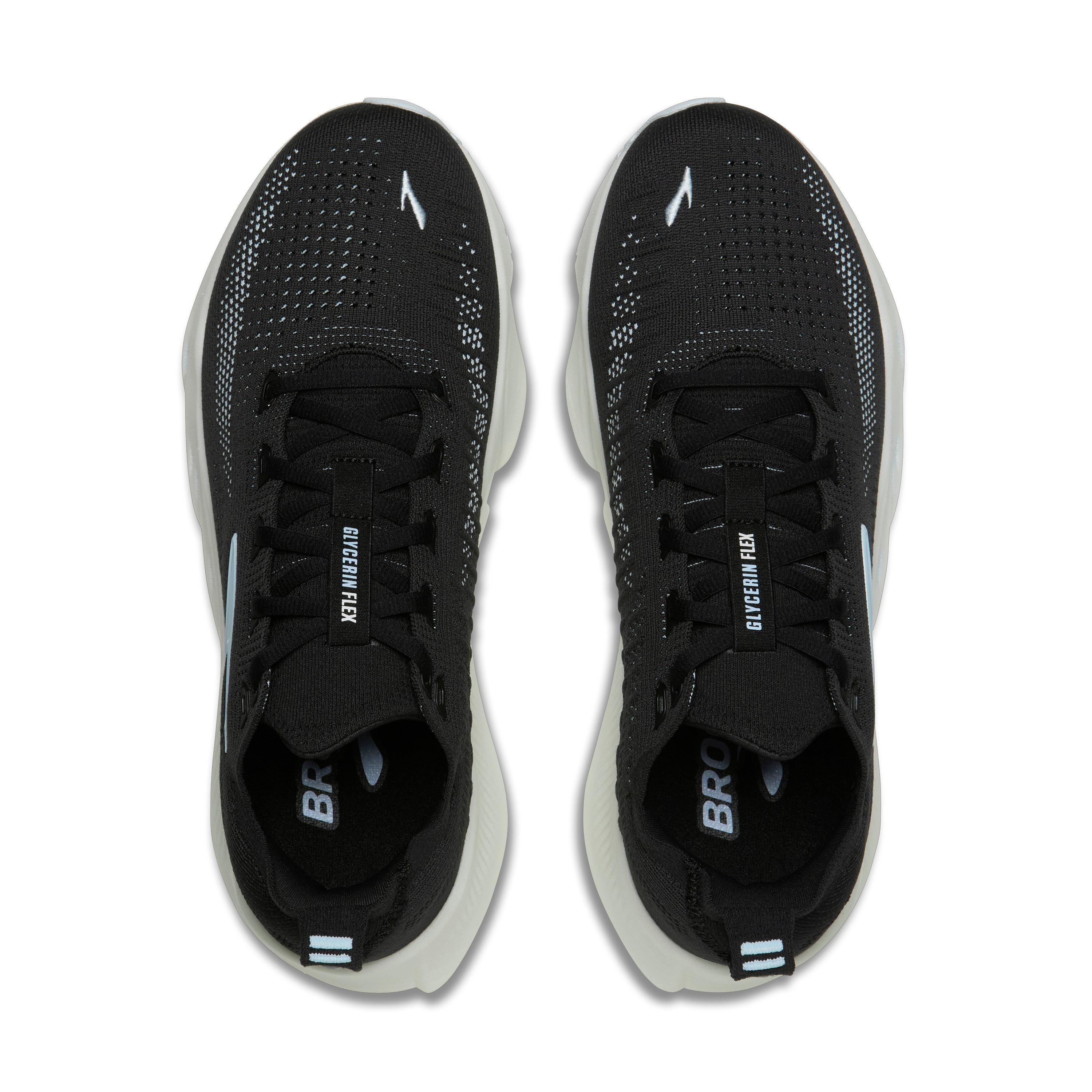 Brooks Glycerin Flex "Black/Blue/Blue" Women's Running Shoe - BLACK/BLUE/BLUE