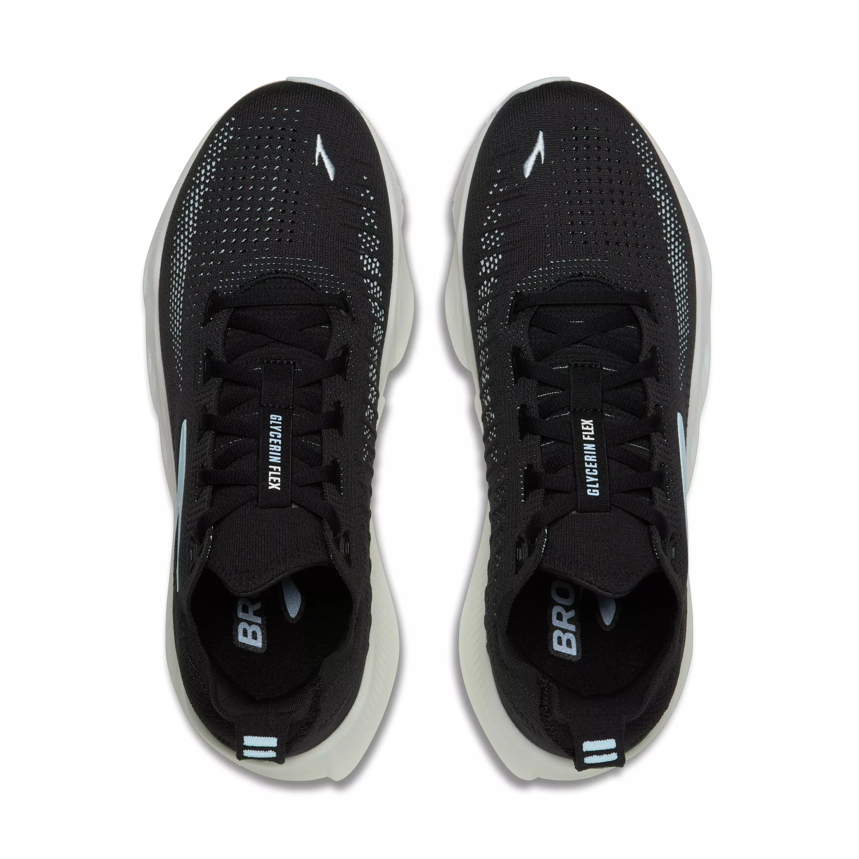 Brooks Glycerin Flex "Black/Blue/Blue" Women's Running Shoe - BLACK/BLUE/BLUE