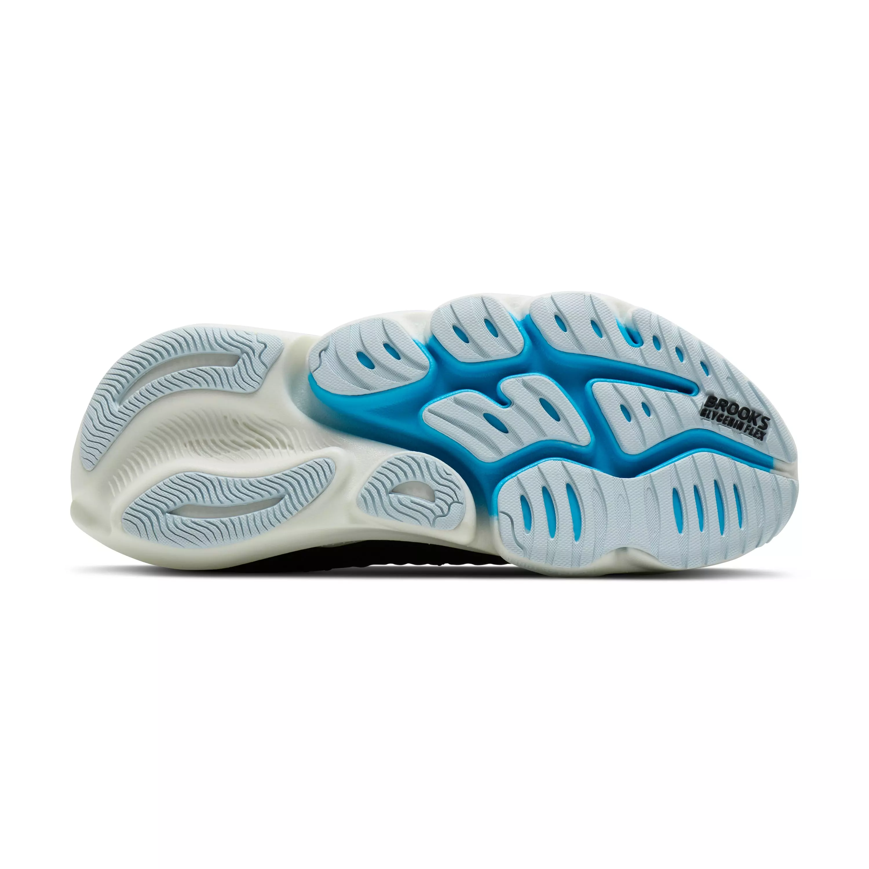 Brooks Glycerin Flex "Black/Blue/Blue" Women's Running Shoe - BLACK/BLUE/BLUE