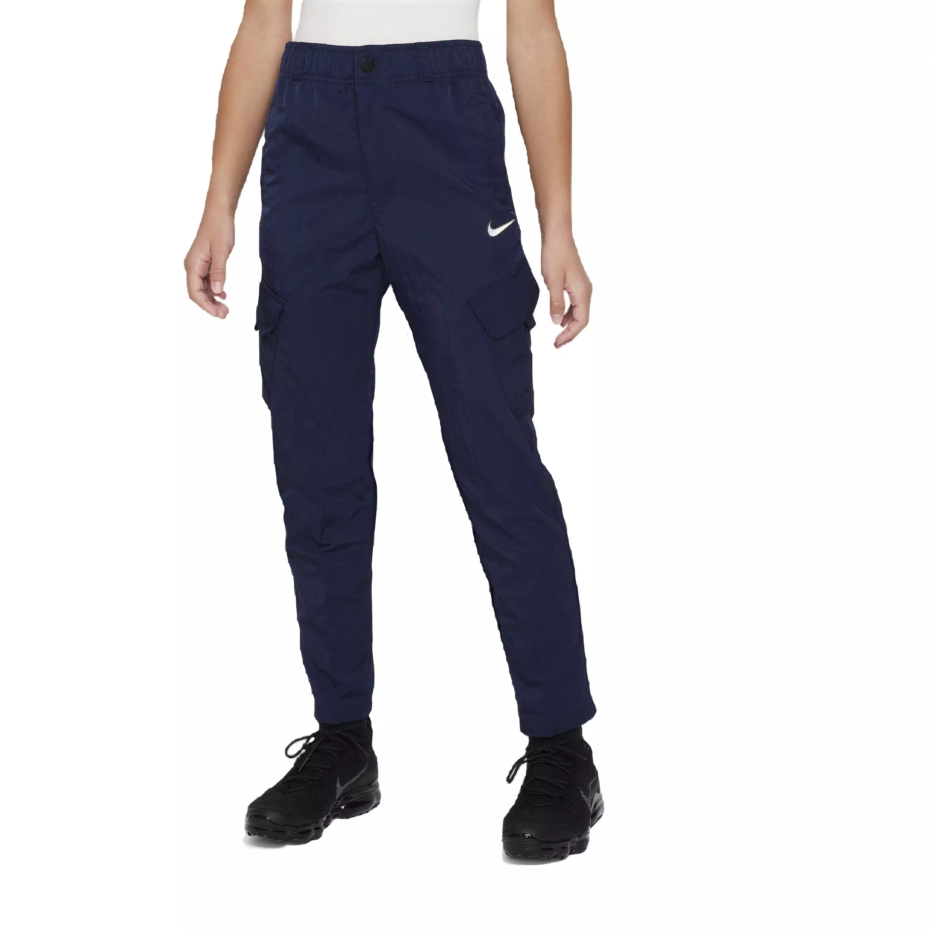 Nike Big Kids' Woven Cargo Pants - Blue - BLUE