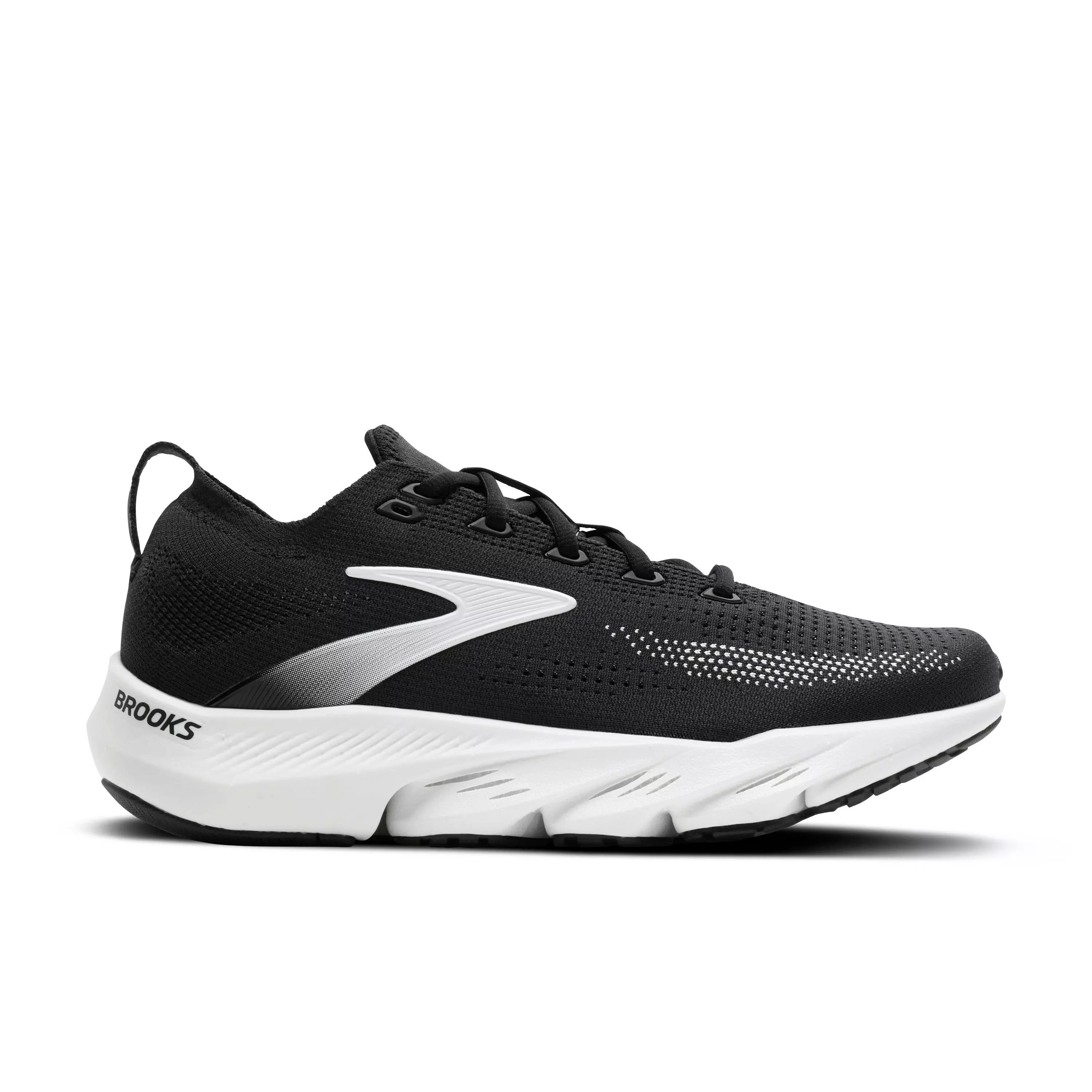Brooks Glycerin Flex "Black/White" Women's Running Shoe - BLACK/WHITE