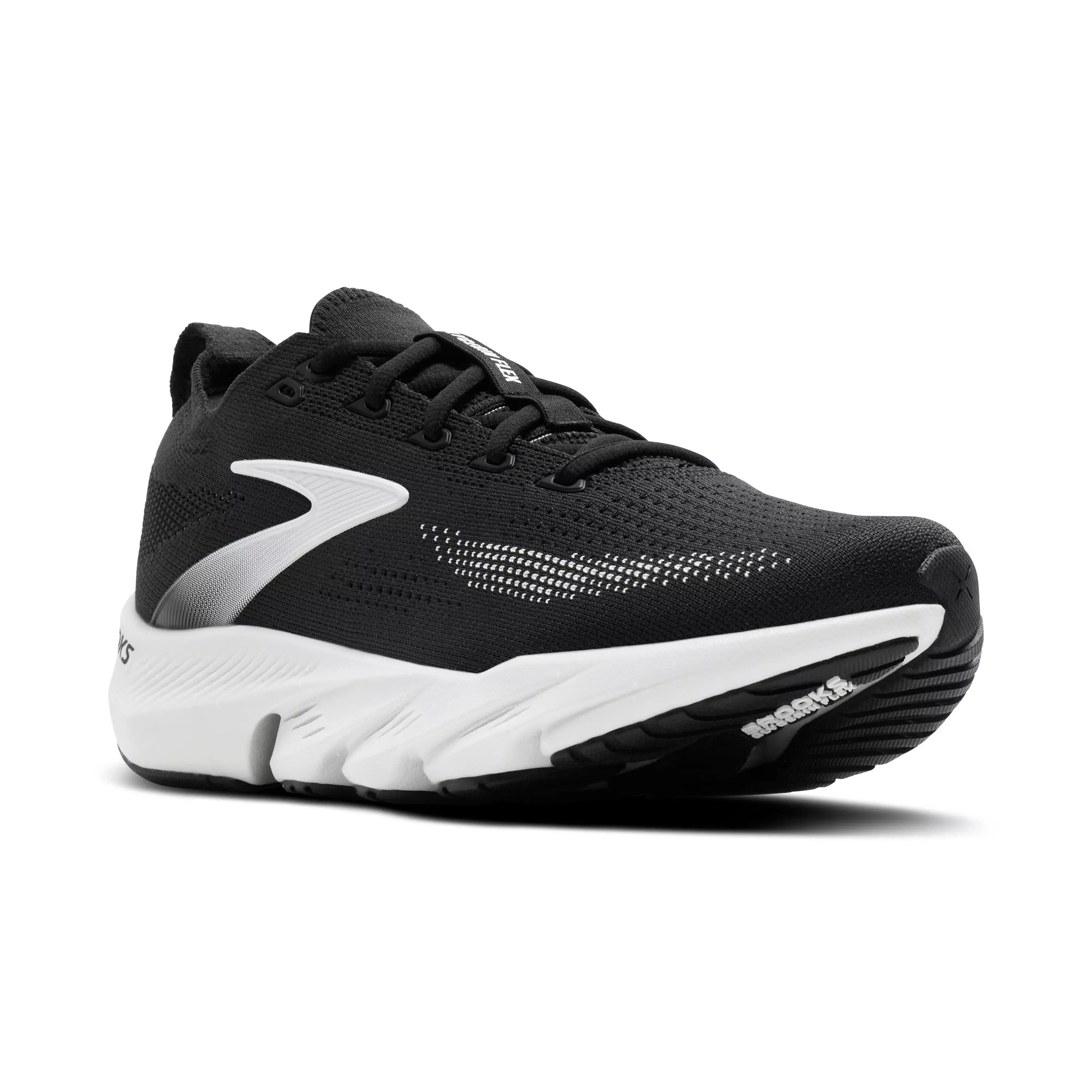 Brooks Glycerin Flex "Black/White" Women's Running Shoe - BLACK/WHITE