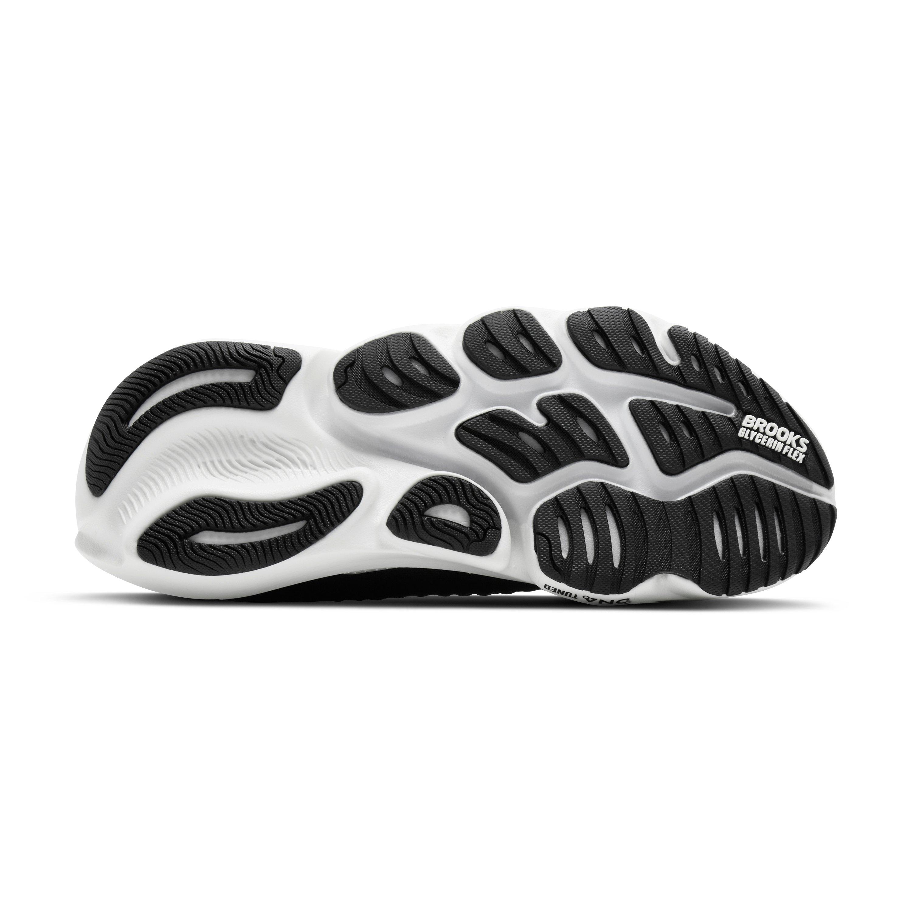 Brooks Glycerin Flex "Black/White" Women's Running Shoe - BLACK/WHITE