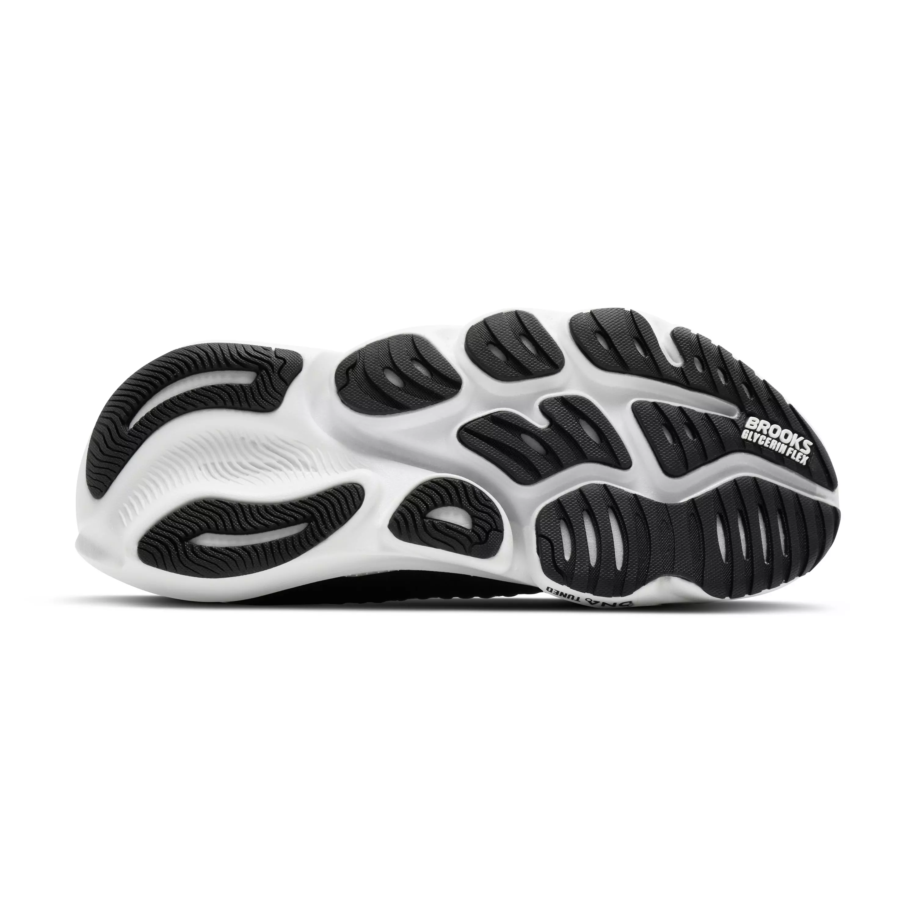 Brooks Glycerin Flex "Black/White" Women's Running Shoe - BLACK/WHITE