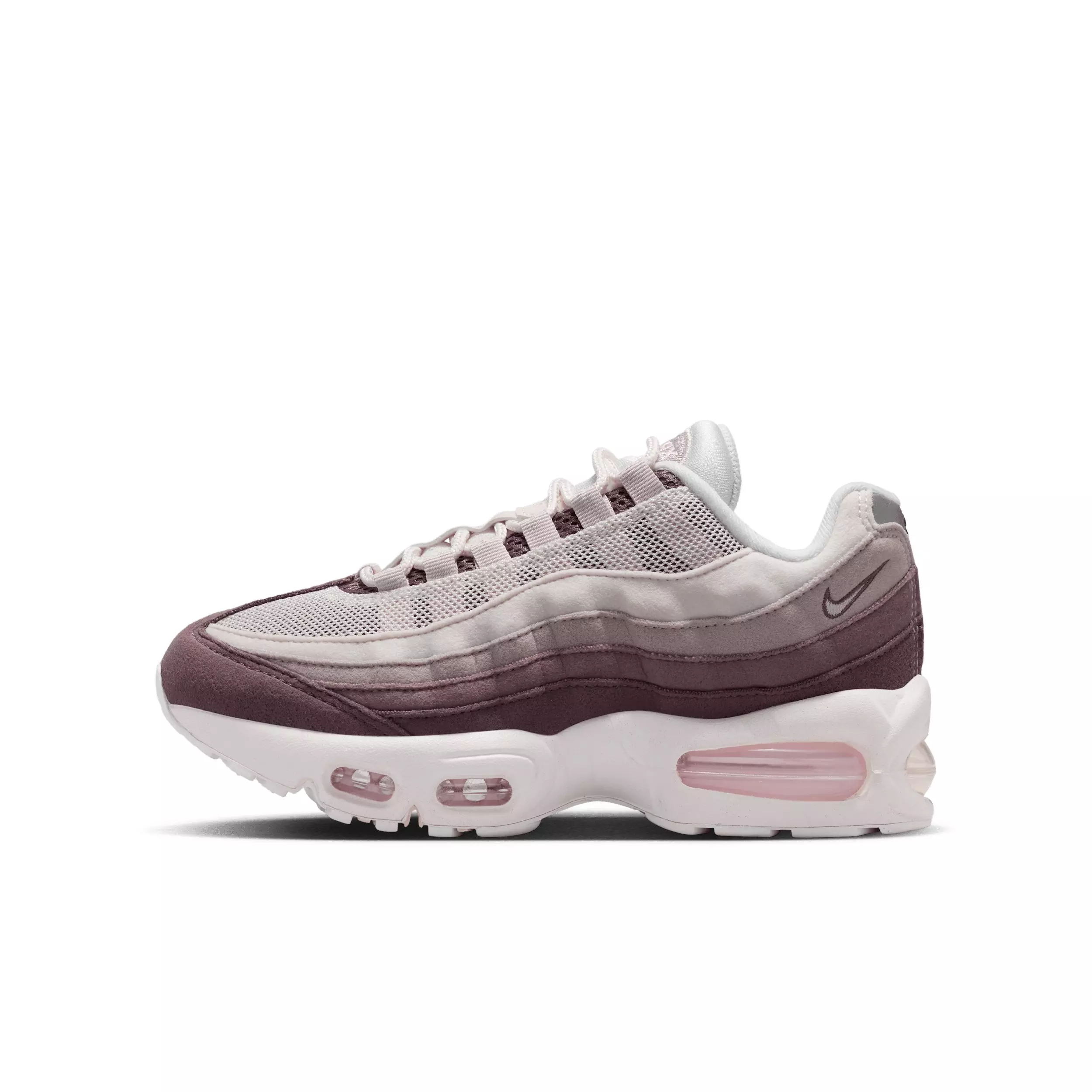 Nike Air Max 95 "Phantom/Tattoo/Moon Particle/Silt Red" Grade School Boys' Shoe - PHANTOM/TATTOO/MOON/RED