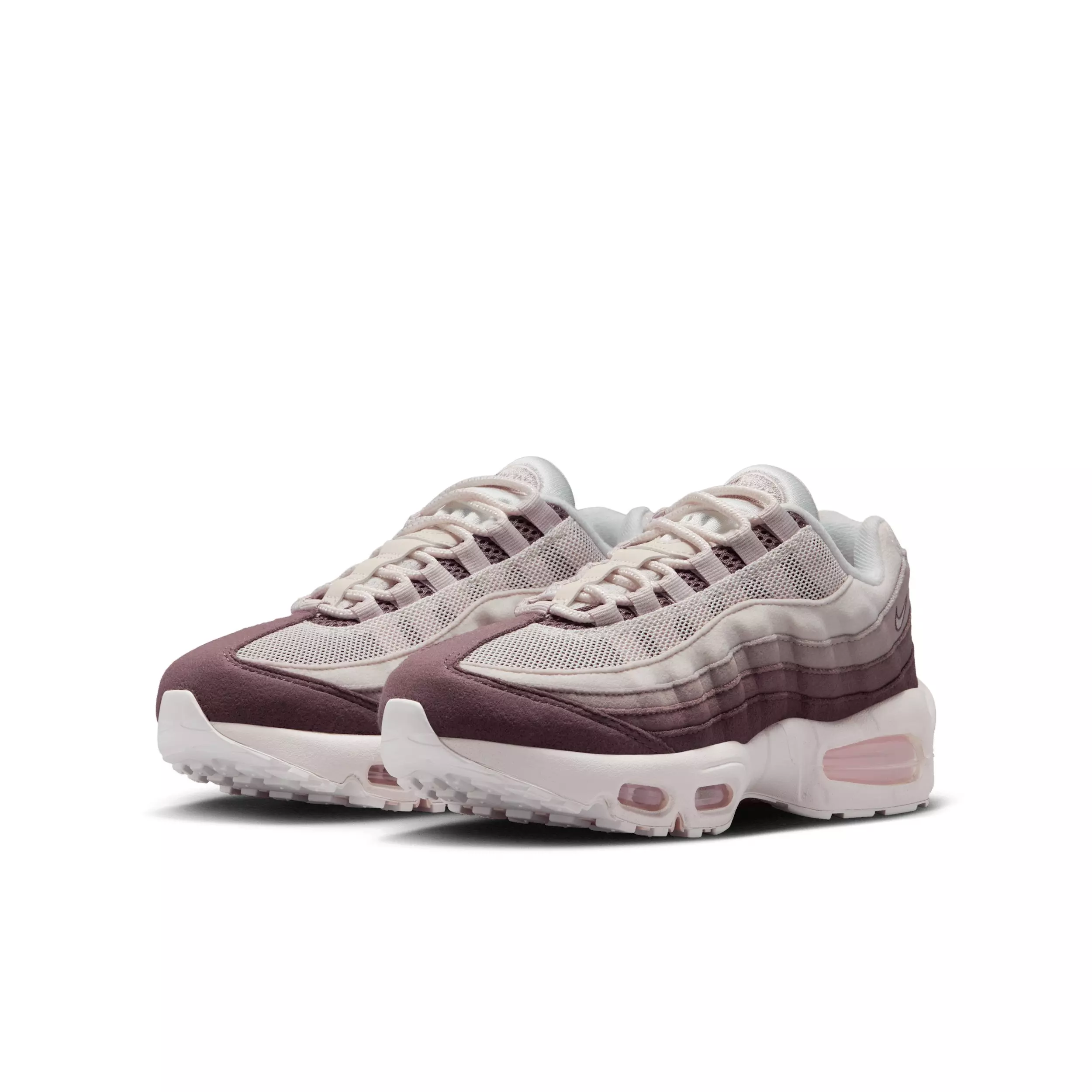 Nike Air Max 95 "Phantom/Tattoo/Moon Particle/Silt Red" Grade School Boys' Shoe - PHANTOM/TATTOO/MOON/RED