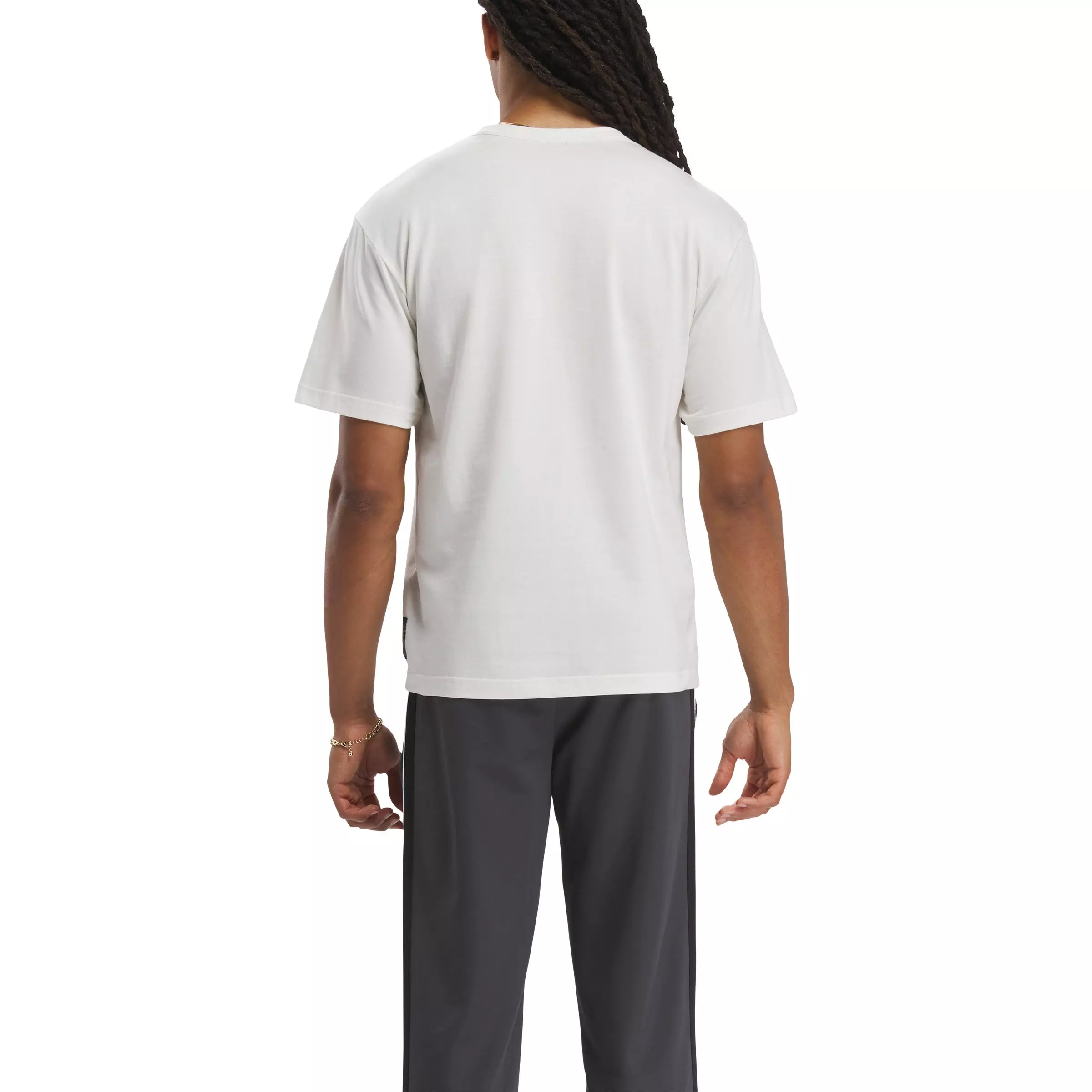 Reebok Men's Hip Hop Photo T-Shirt - Chalk - CHALK