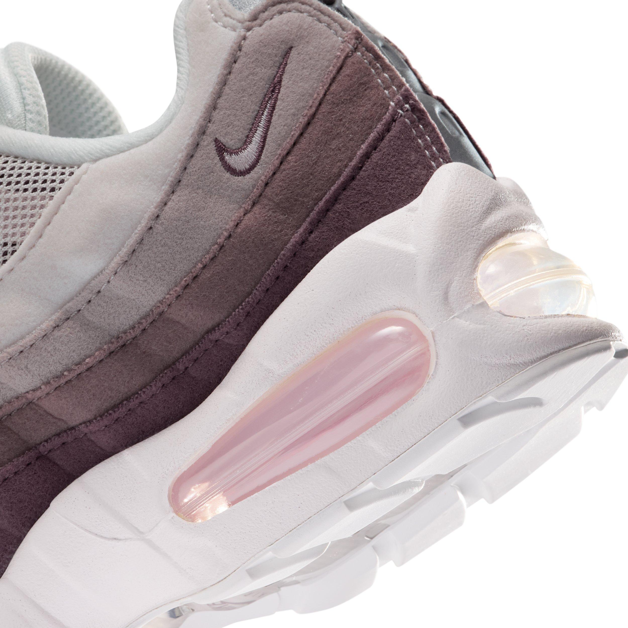 Nike Air Max 95 "Phantom/Tattoo/Moon Particle/Silt Red" Preschool Girls' Shoe - PHANTOM/TATTOO/MOON/RED Thumbnail View 8