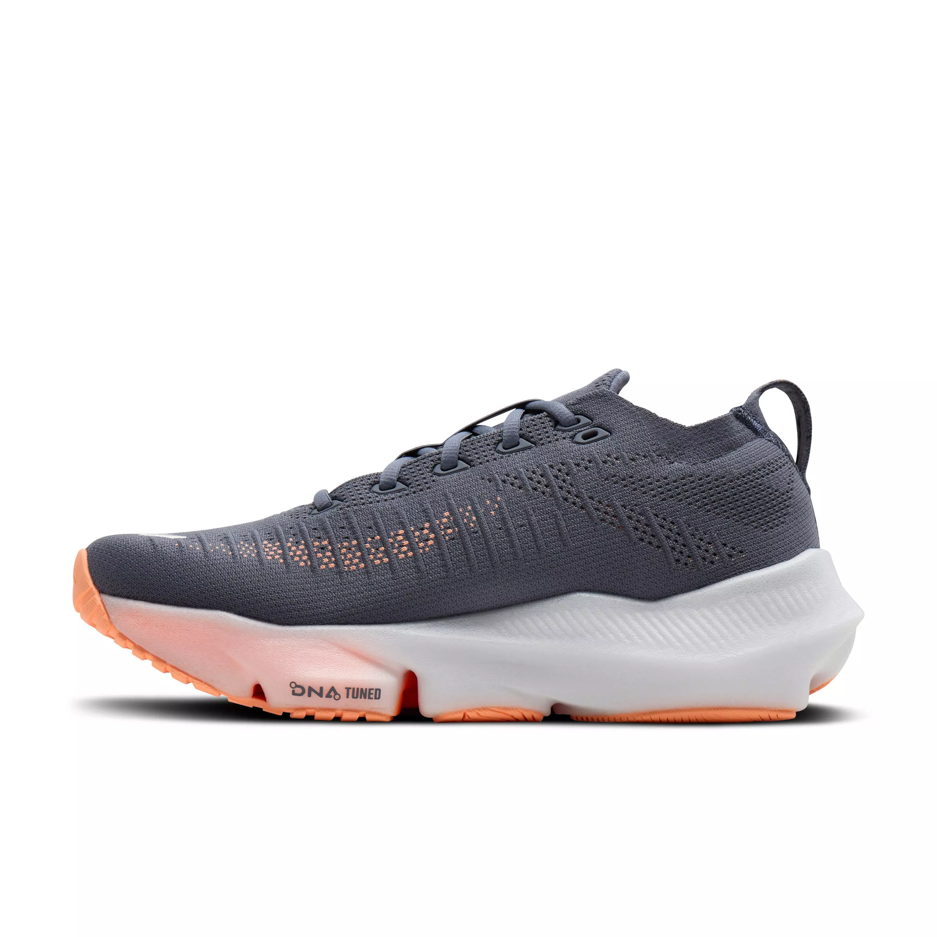 Brooks Glycerin Flex "Grey/Peach/Orange" Women's Running Shoe - GREY/PEACH/ORANGE
