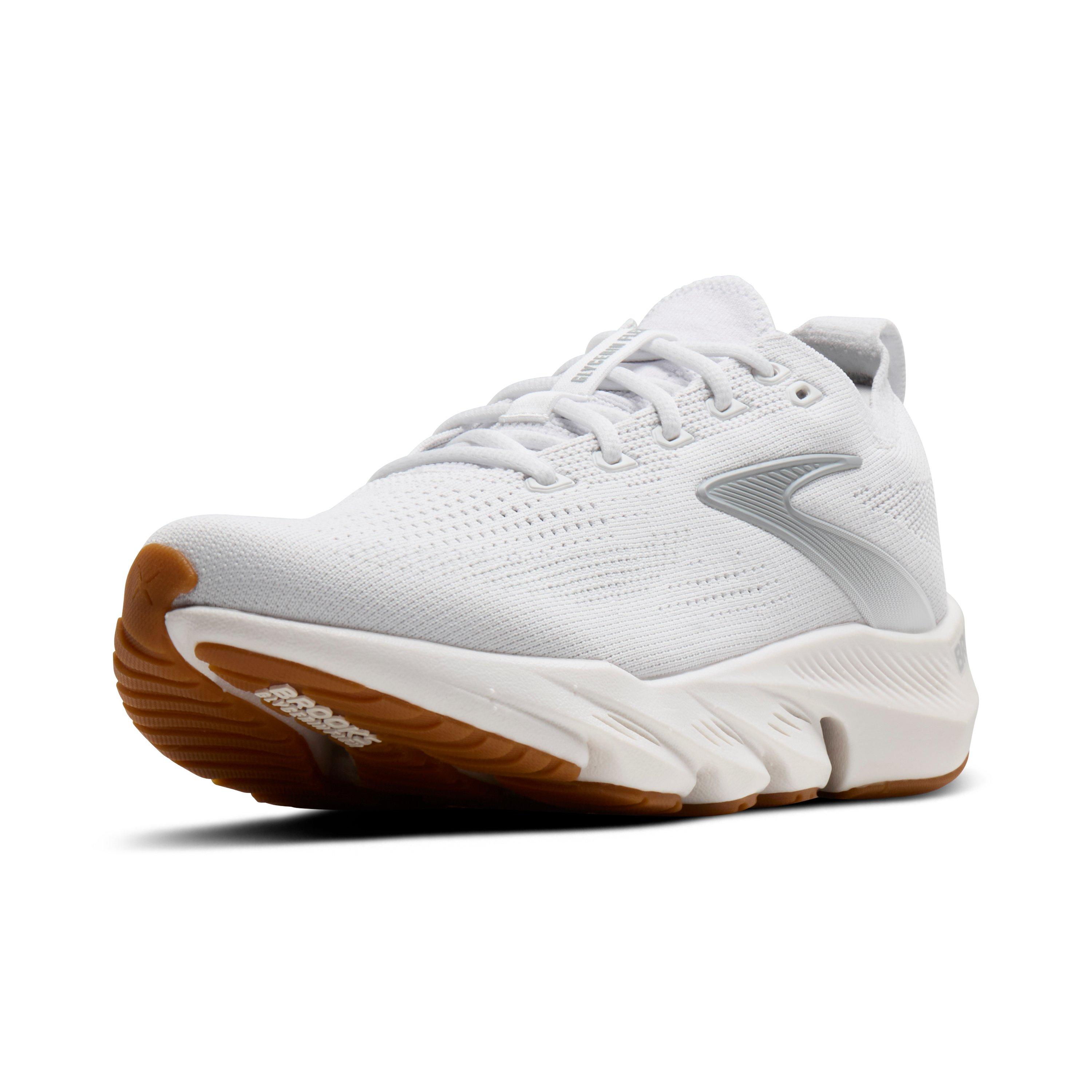 Brooks Glycerin Flex "White/Black/Gum" Women's Running Shoe - WHITE/BLACK/GUM