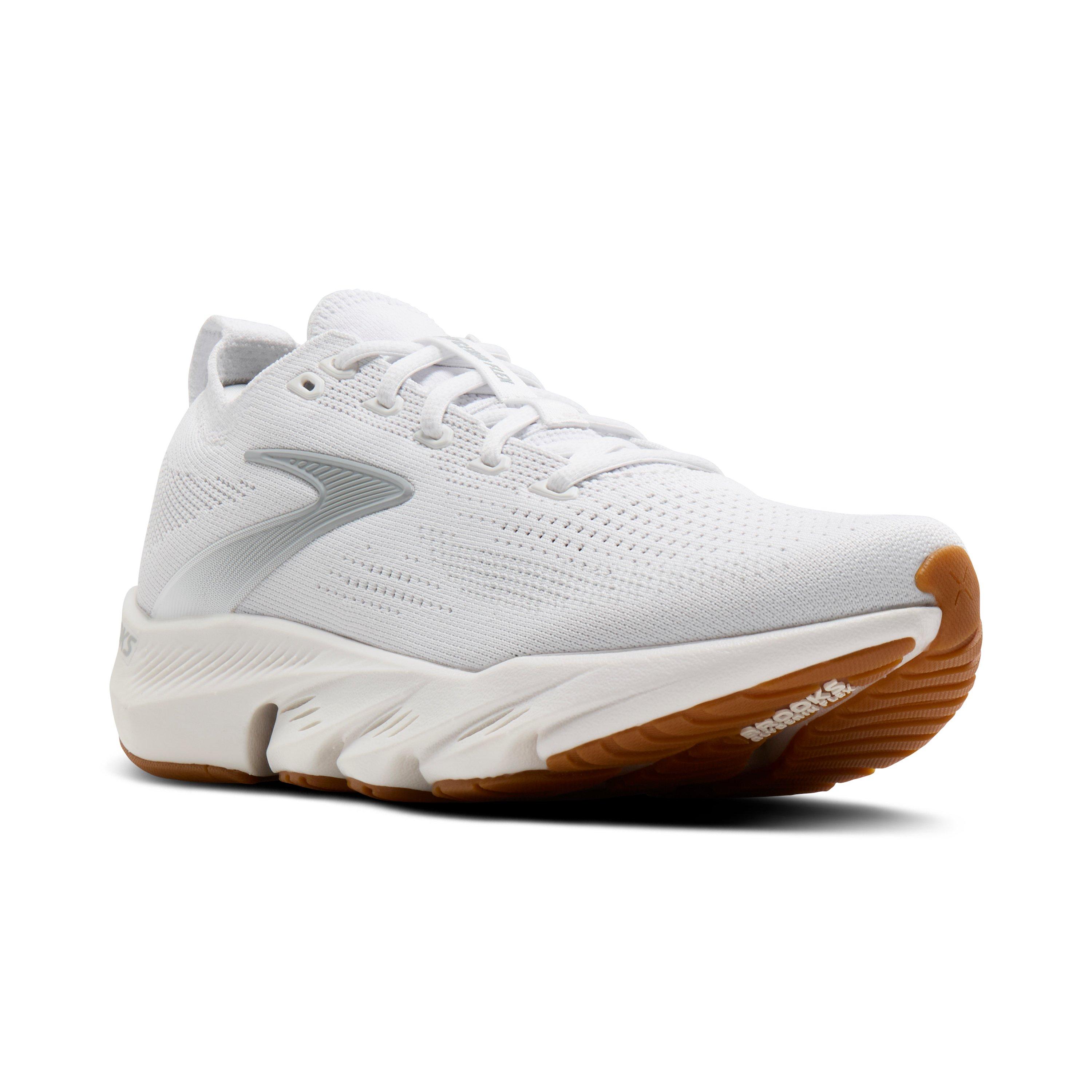 Brooks Glycerin Flex "White/Black/Gum" Women's Running Shoe - WHITE/BLACK/GUM