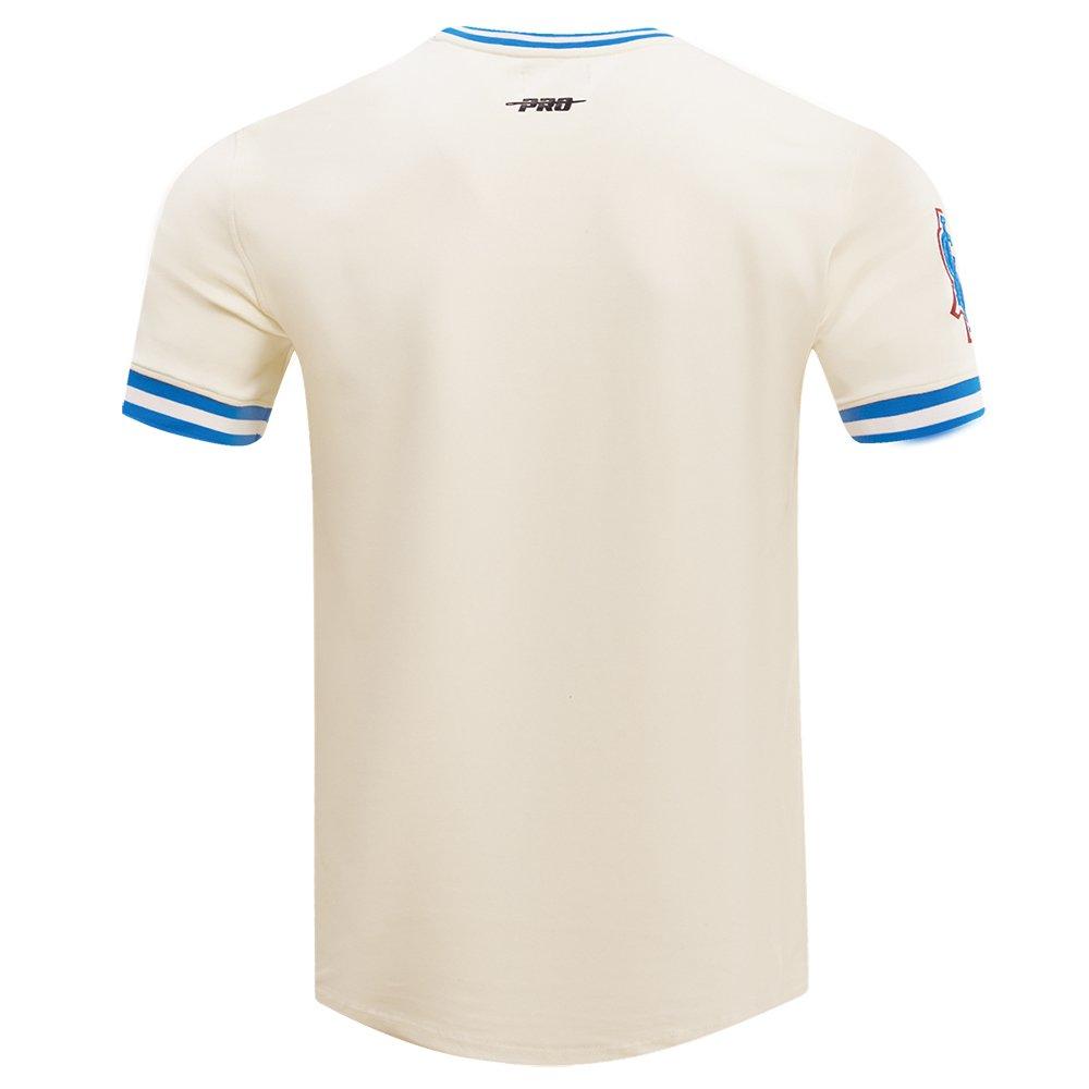 Pro Standard Men's MLB St. Louis Cardinals Retro Classic Double Knit Tee - Eggshell/Blue - EGGSHELL/BLUE Thumbnail View 2