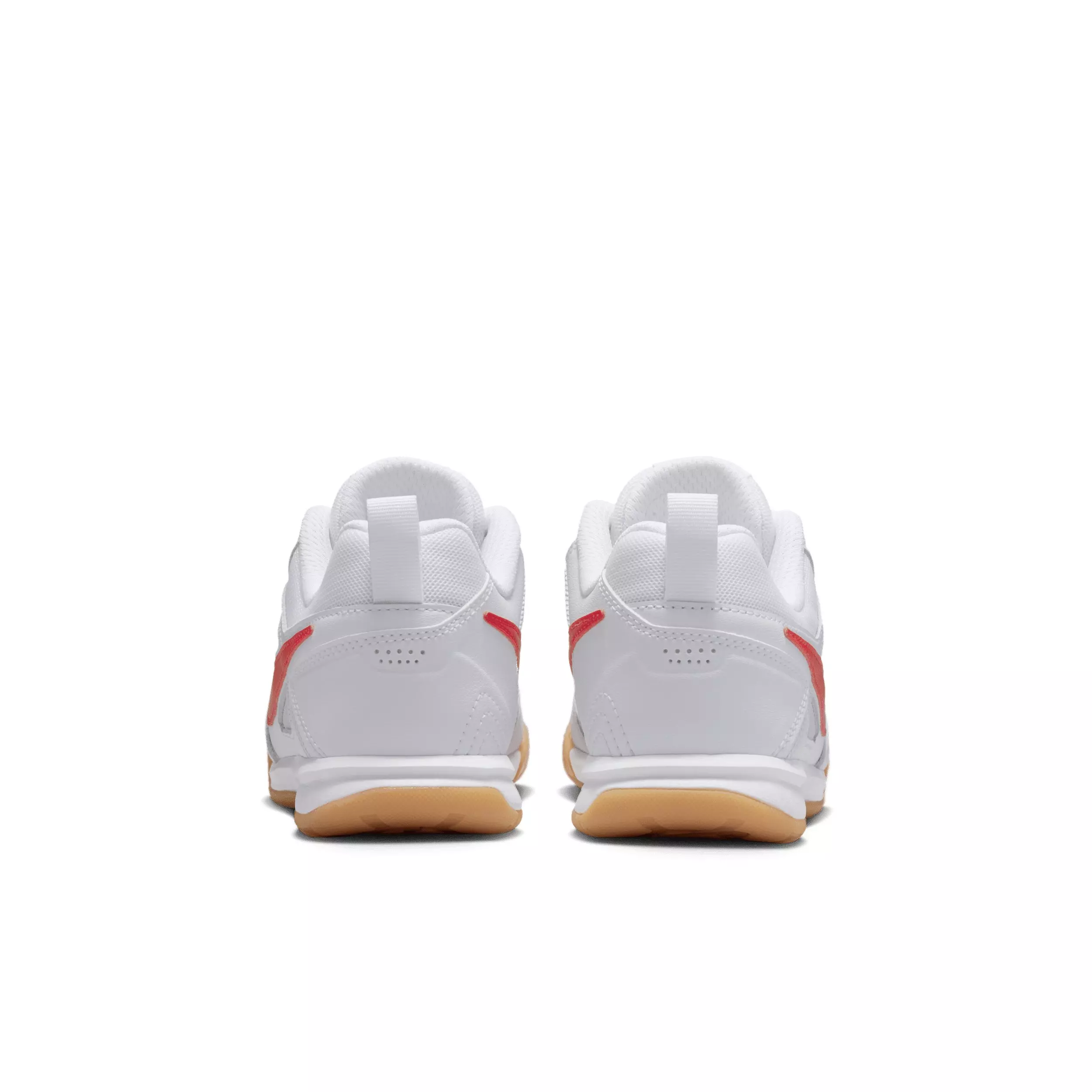 Nike Gato "White/Gum Yellow/University Red" Grade School Boys' Shoe - WHITE/GUM/RED