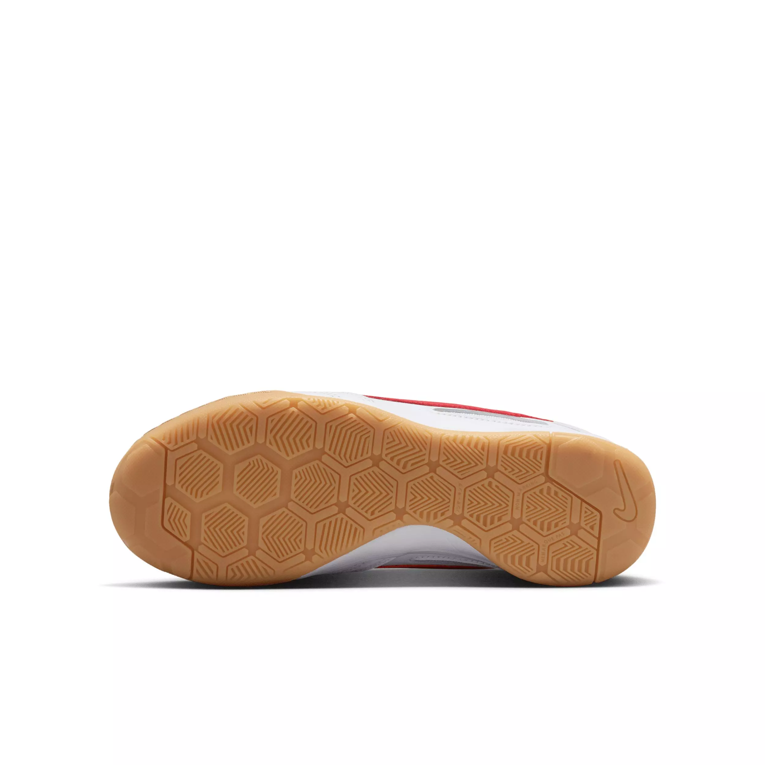 Nike Gato "White/Gum Yellow/University Red" Grade School Boys' Shoe - WHITE/GUM/RED