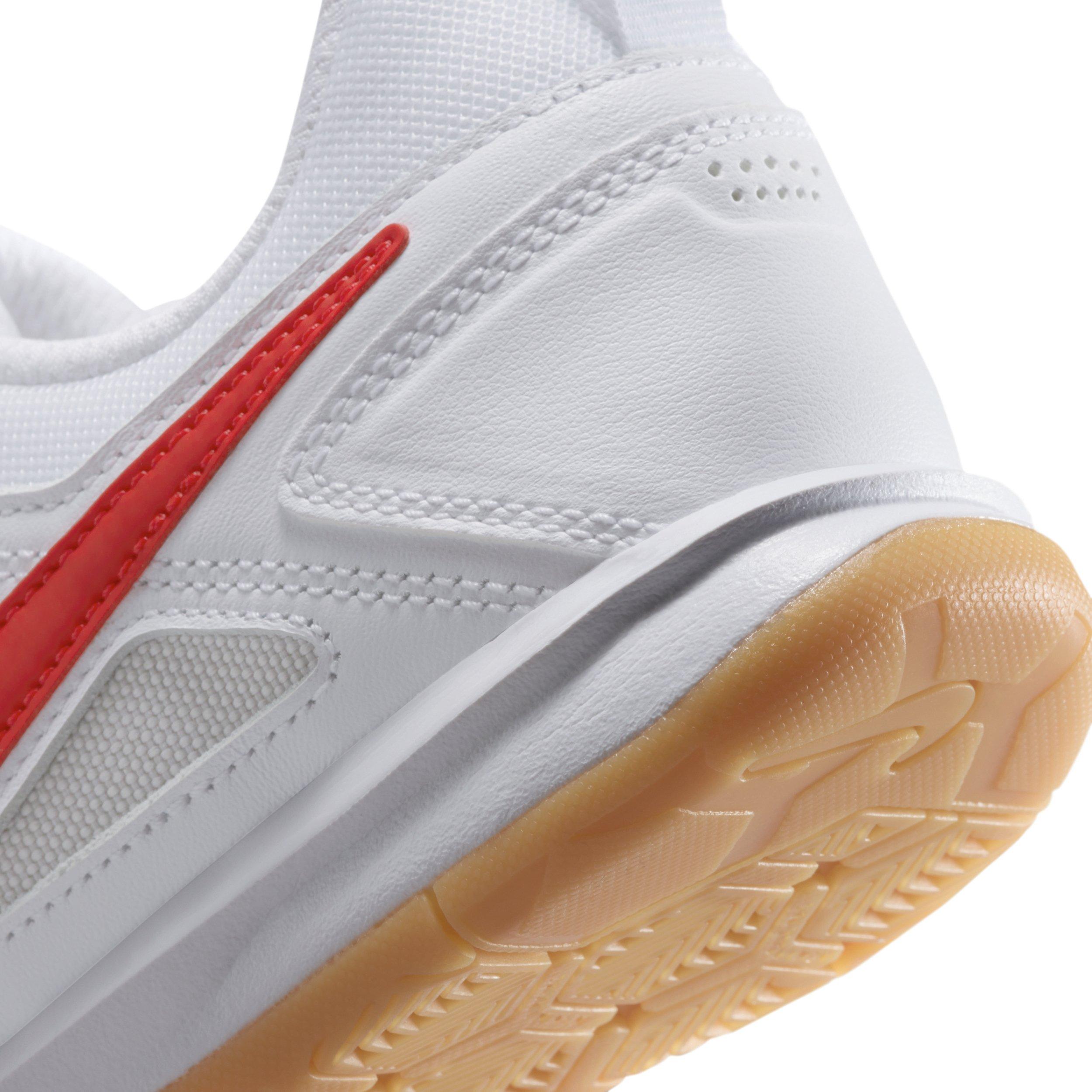 Nike Gato Grade School Boys' "White/Gum Yellow/University Red" Shoe