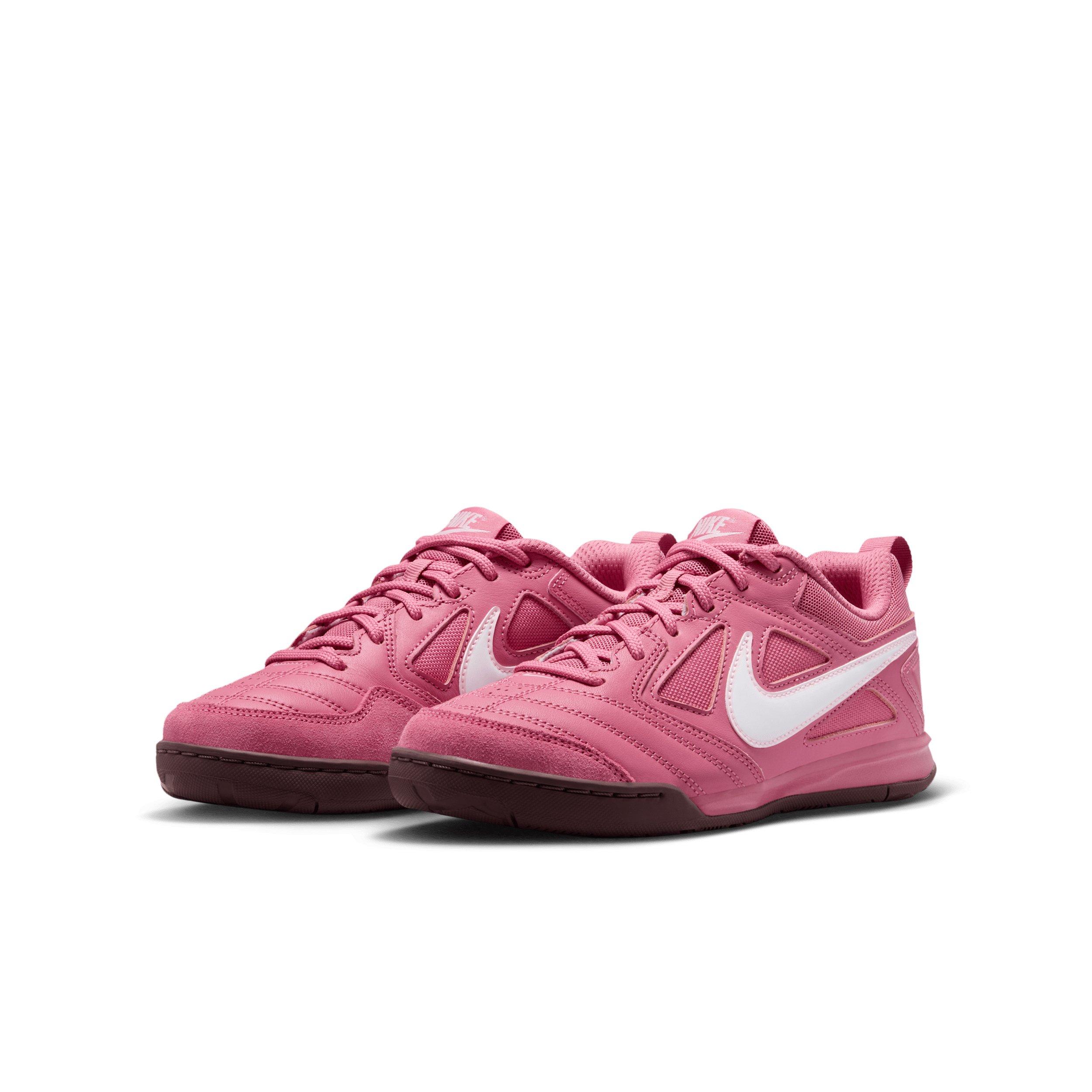 Nike Gato "Peony/Pink Foam/Tattoo/White" Grade School Girls' Shoe - PEONY/PINK/TATTOO/WHITE Thumbnail View 3