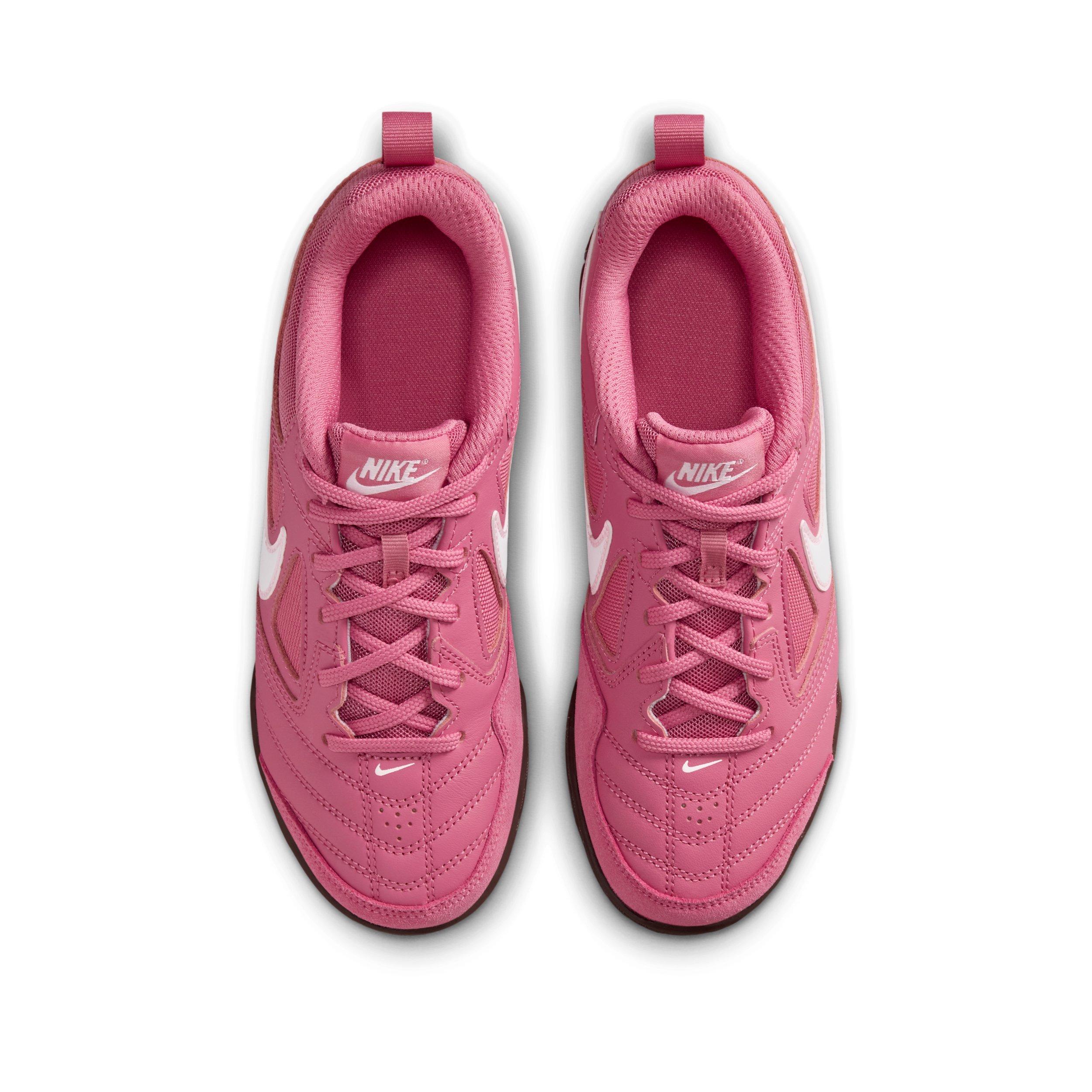 Nike Gato "Peony/Pink Foam/Tattoo/White" Grade School Girls' Shoe - PEONY/PINK/TATTOO/WHITE Thumbnail View 4