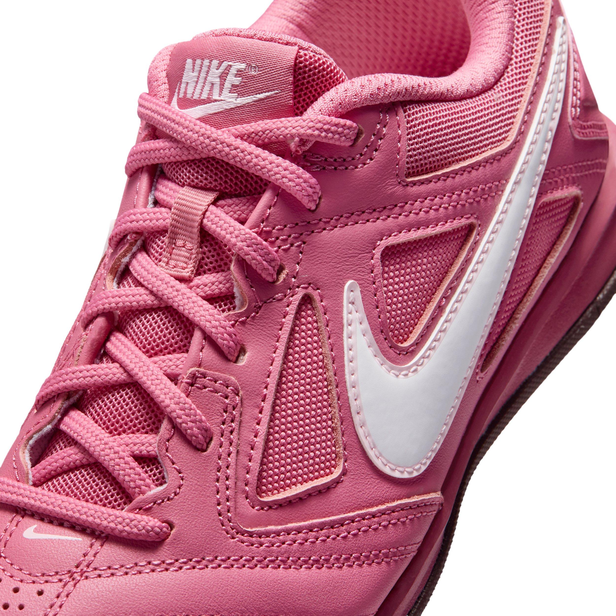 Nike Gato "Peony/Pink Foam/Tattoo/White" Grade School Girls' Shoe - PEONY/PINK/TATTOO/WHITE Thumbnail View 7