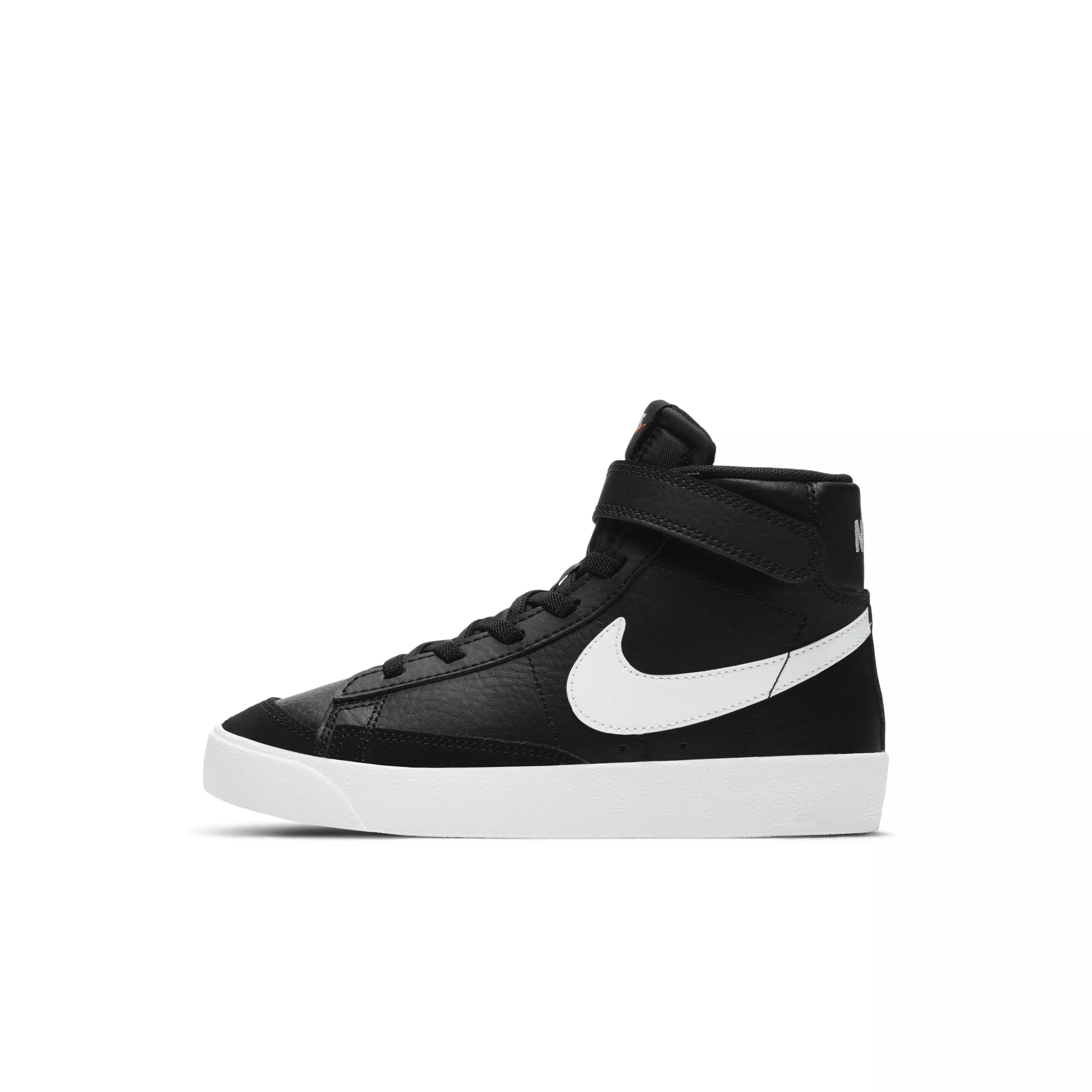 Nike Blazer Mid '77 "Black/White" Preschool Boys' Shoe - BLACK/WHITE